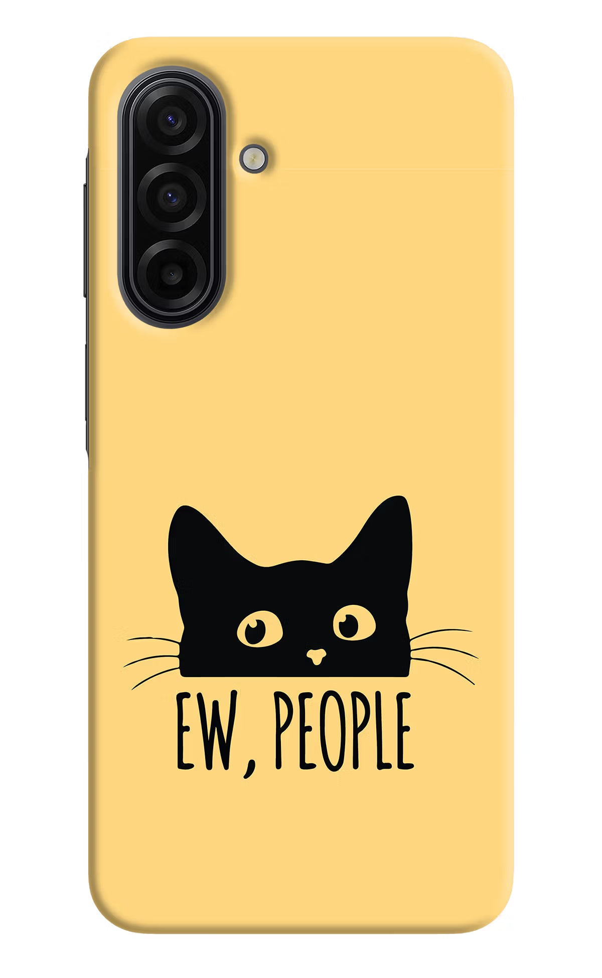 Ew People Catitude Samsung F17 5G Back Cover - Ew People Catitude Samsung F17 5G Hard Case Back Cover by Casekaro Ew People Catitude Samsung F17 5G Hard Case Back Cover by Casekaro