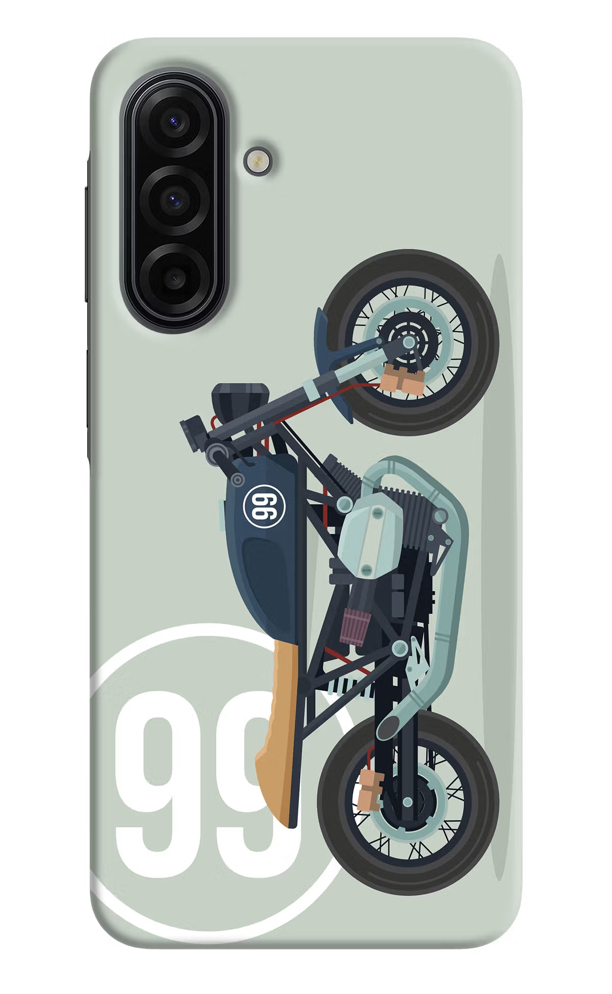 Classic Cafe Racer 99 Samsung F17 5G Back Cover - Classic Cafe Racer 99 Samsung F17 5G Hard Case Back Cover by Casekaro Classic Cafe Racer 99 Samsung F17 5G Hard Case Back Cover by Casekaro