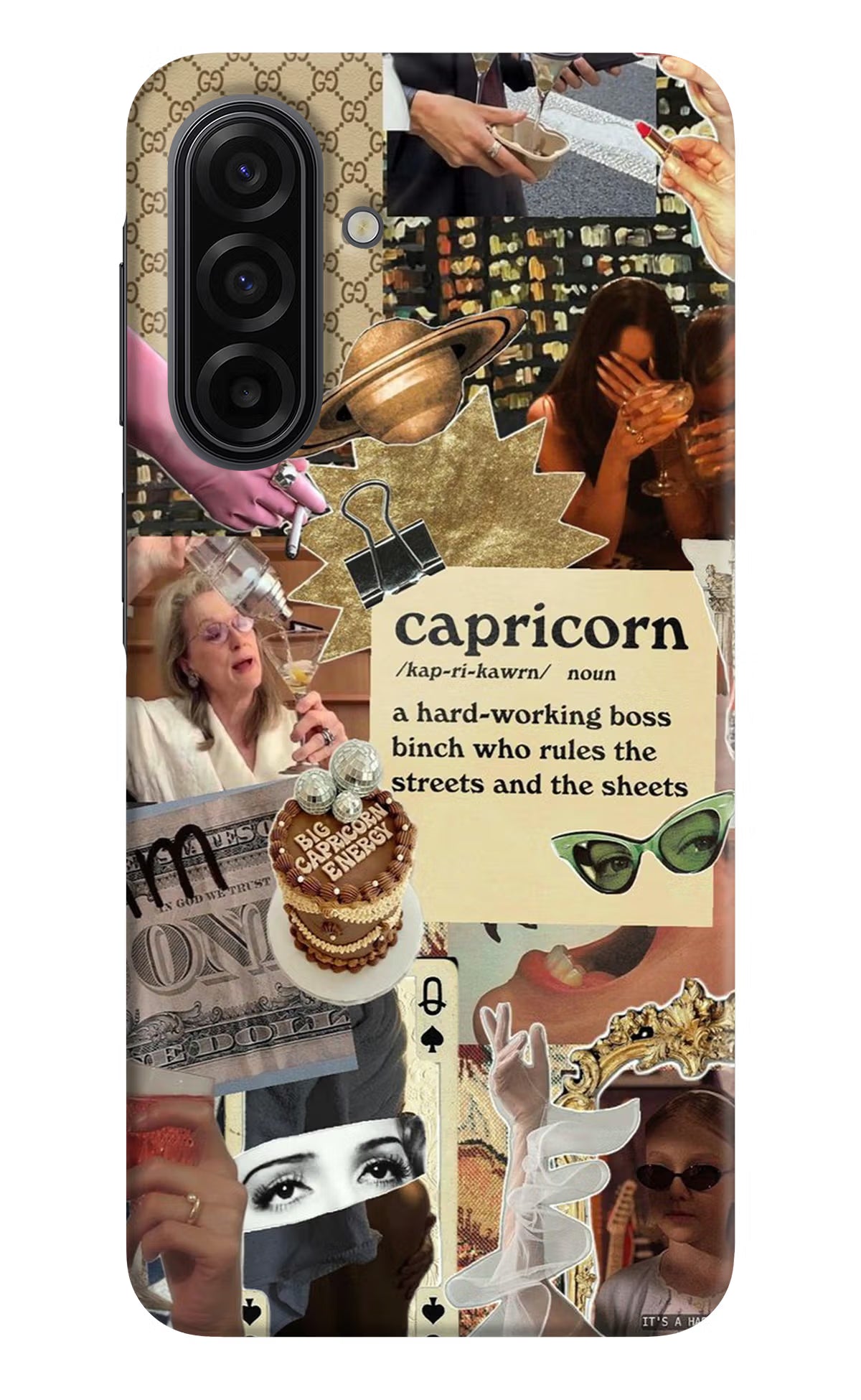 Capricorn Zodiac Samsung F17 5G Back Cover - Capricorn Zodiac Samsung F17 5G Hard Case Back Cover by Casekaro Capricorn Zodiac Samsung F17 5G Hard Case Back Cover by Casekaro