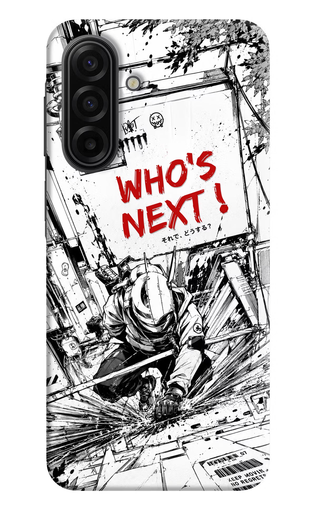 Who's Next Samsung F17 5G Back Cover - Who's Next Samsung F17 5G Hard Case Back Cover by Casekaro Who's Next Samsung F17 5G Hard Case Back Cover by Casekaro