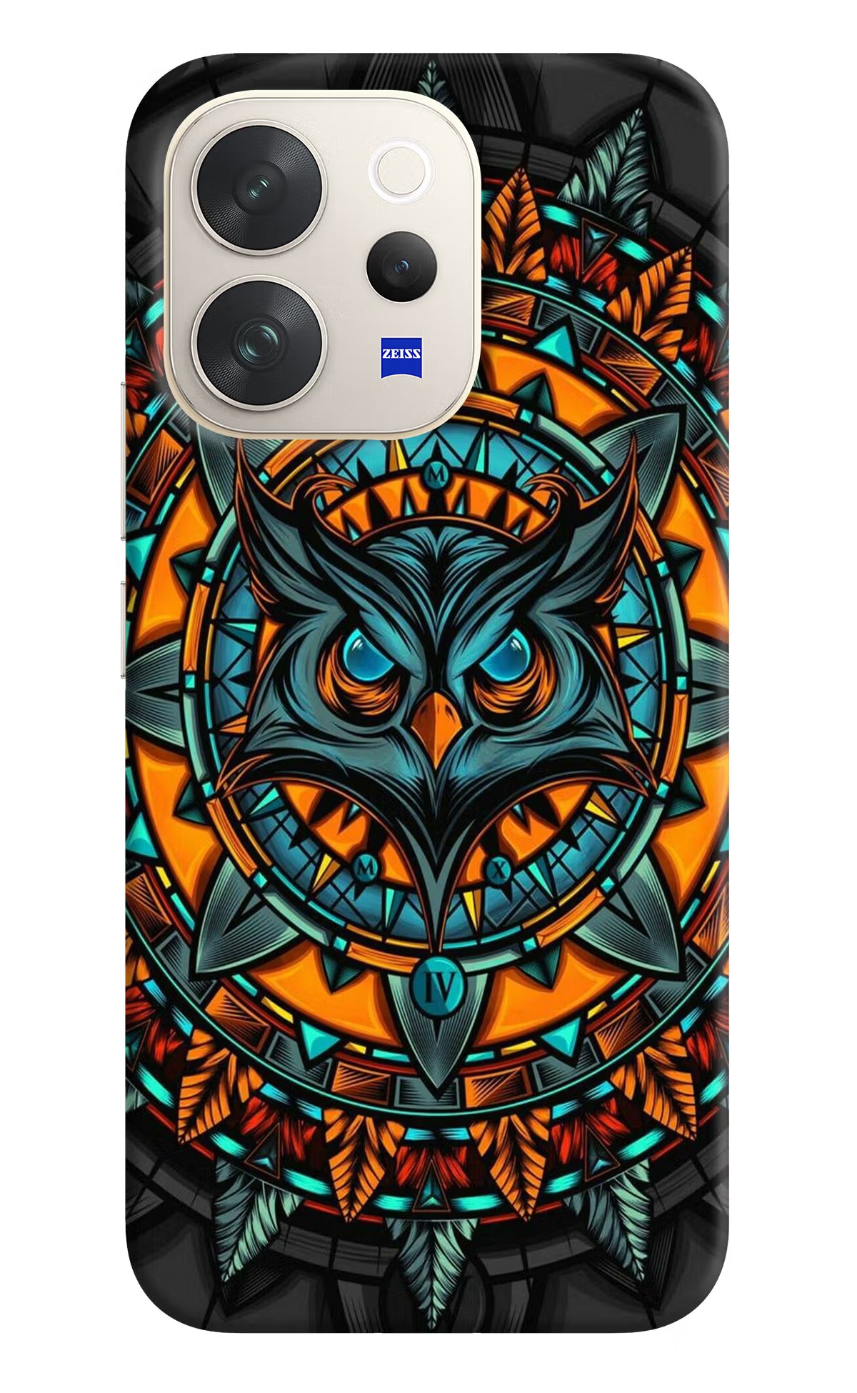 Angry Owl Art Vivo V70 5G Back Cover - Angry Owl Art Vivo V70 5G Hard Case Back Cover by Casekaro Angry Owl Art Vivo V70 5G Hard Case Back Cover by Casekaro