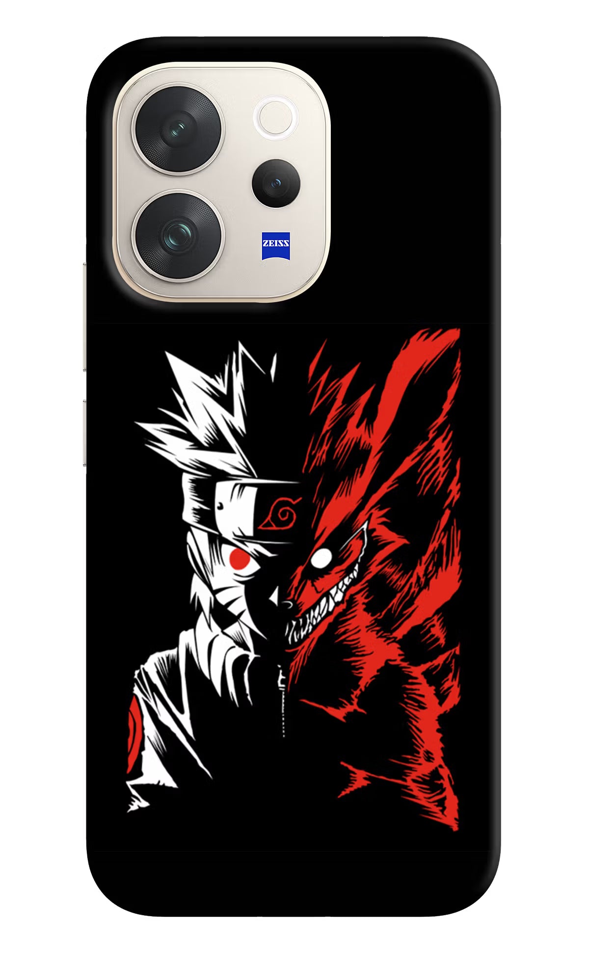 Naruto Two Face Vivo V70 5G Back Cover - Naruto Two Face Vivo V70 5G Hard Case Back Cover by Casekaro Naruto Two Face Vivo V70 5G Hard Case Back Cover by Casekaro