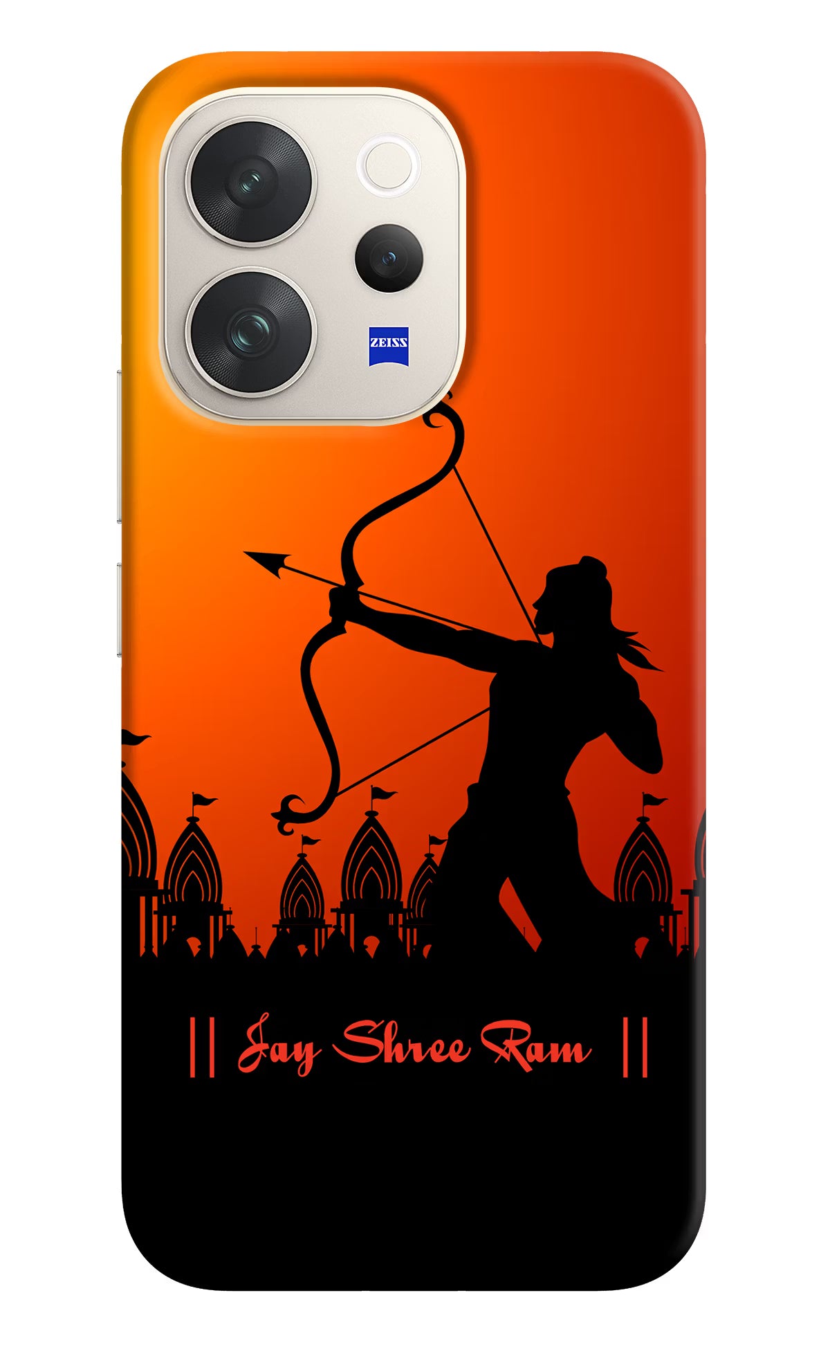 Lord Ram - 4 Vivo V70 5G Back Cover - Lord Ram - 4 Vivo V70 5G Hard Case Back Cover by Casekaro Lord Ram - 4 Vivo V70 5G Hard Case Back Cover by Casekaro