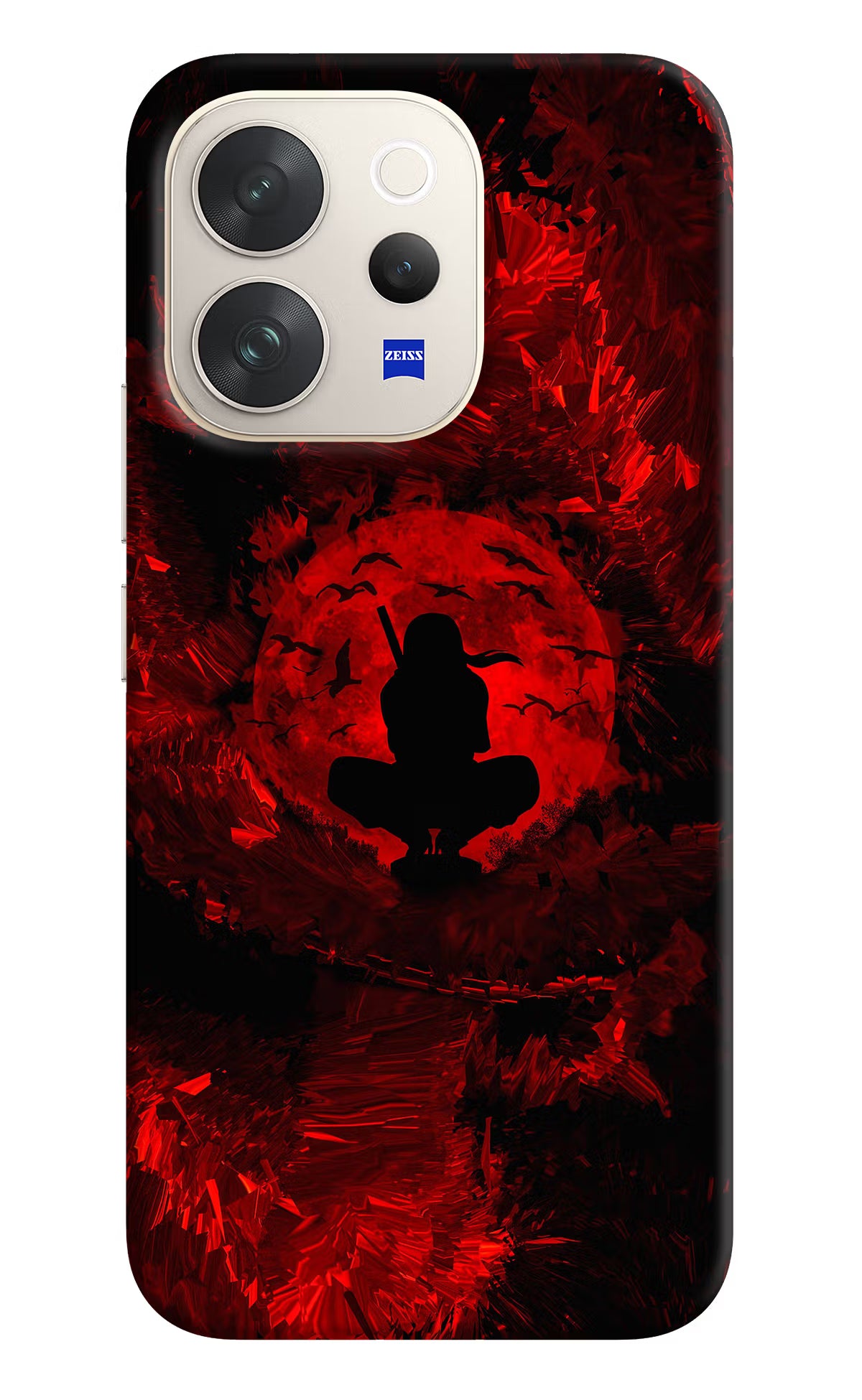 Itachi Uchiha Vivo V70 5G Back Cover - Itachi Uchiha Vivo V70 5G Hard Case Back Cover by Casekaro Itachi Uchiha Vivo V70 5G Hard Case Back Cover by Casekaro
