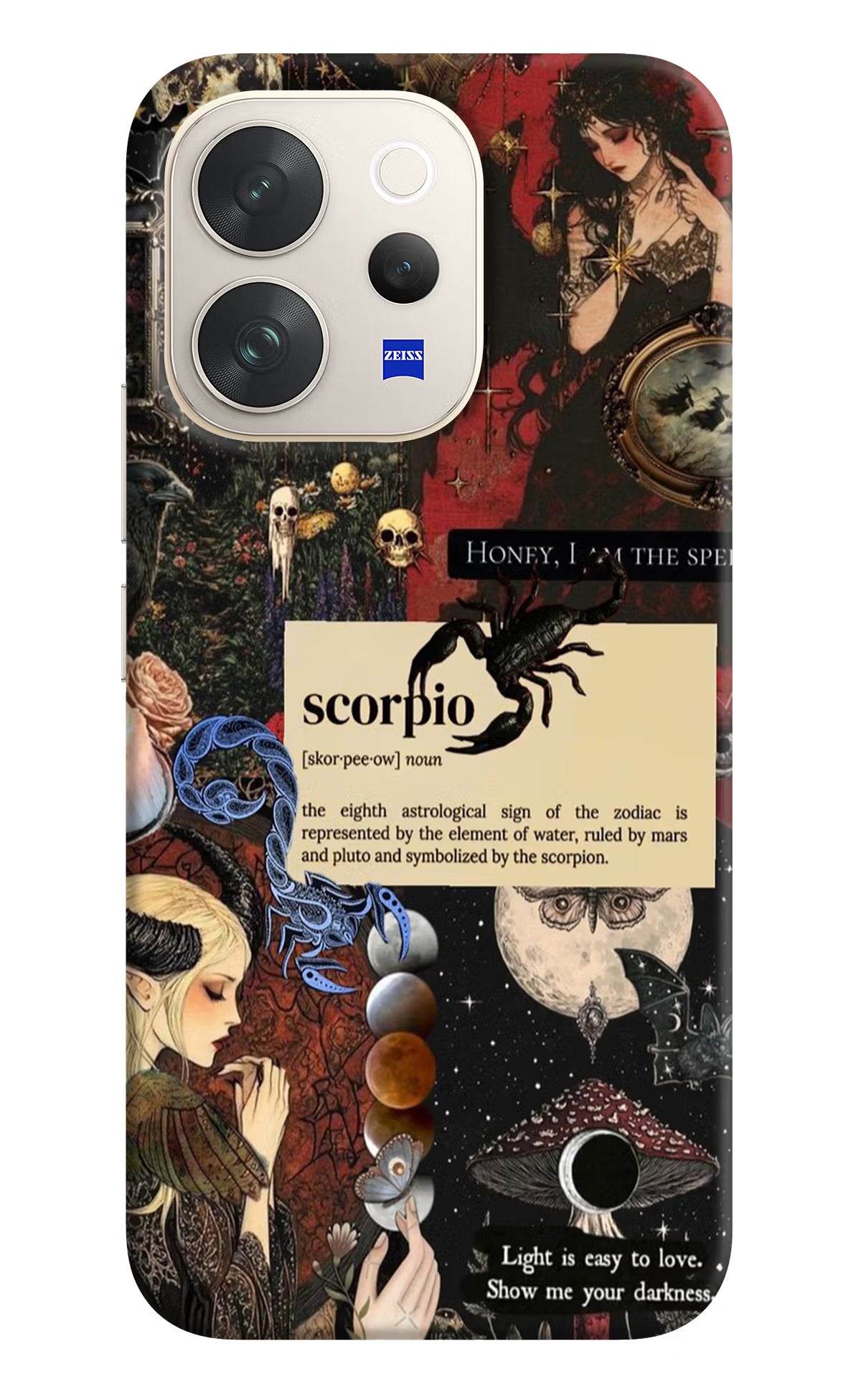 Scorpio Zodiac Vivo V70 5G Back Cover - Scorpio Zodiac Vivo V70 5G Hard Case Back Cover by Casekaro Scorpio Zodiac Vivo V70 5G Hard Case Back Cover by Casekaro