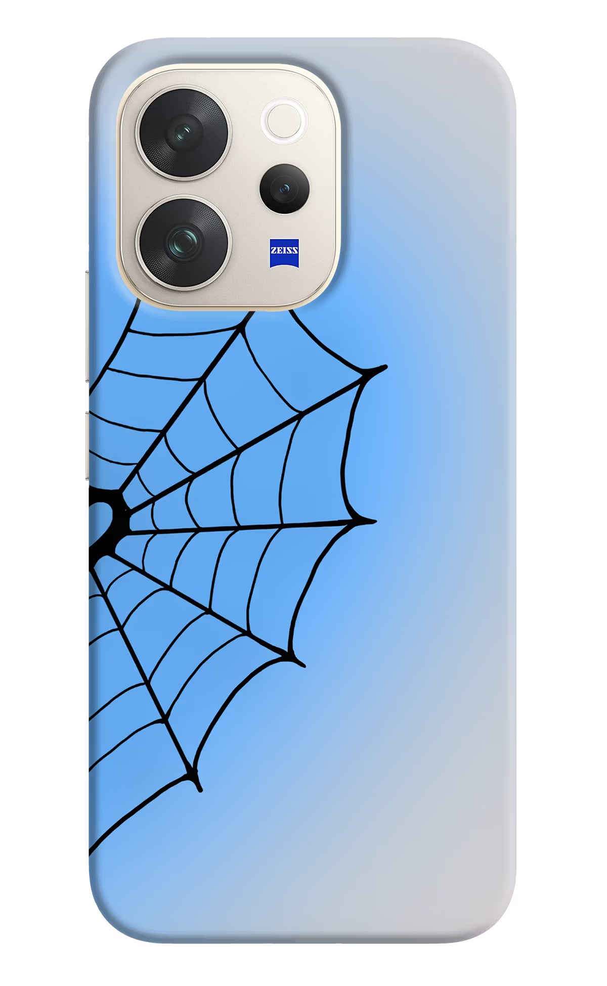 Blue Web Vivo V70 5G Back Cover - Blue Web Vivo V70 5G Back Cover Blue Web Vivo V70 5G Back Cover