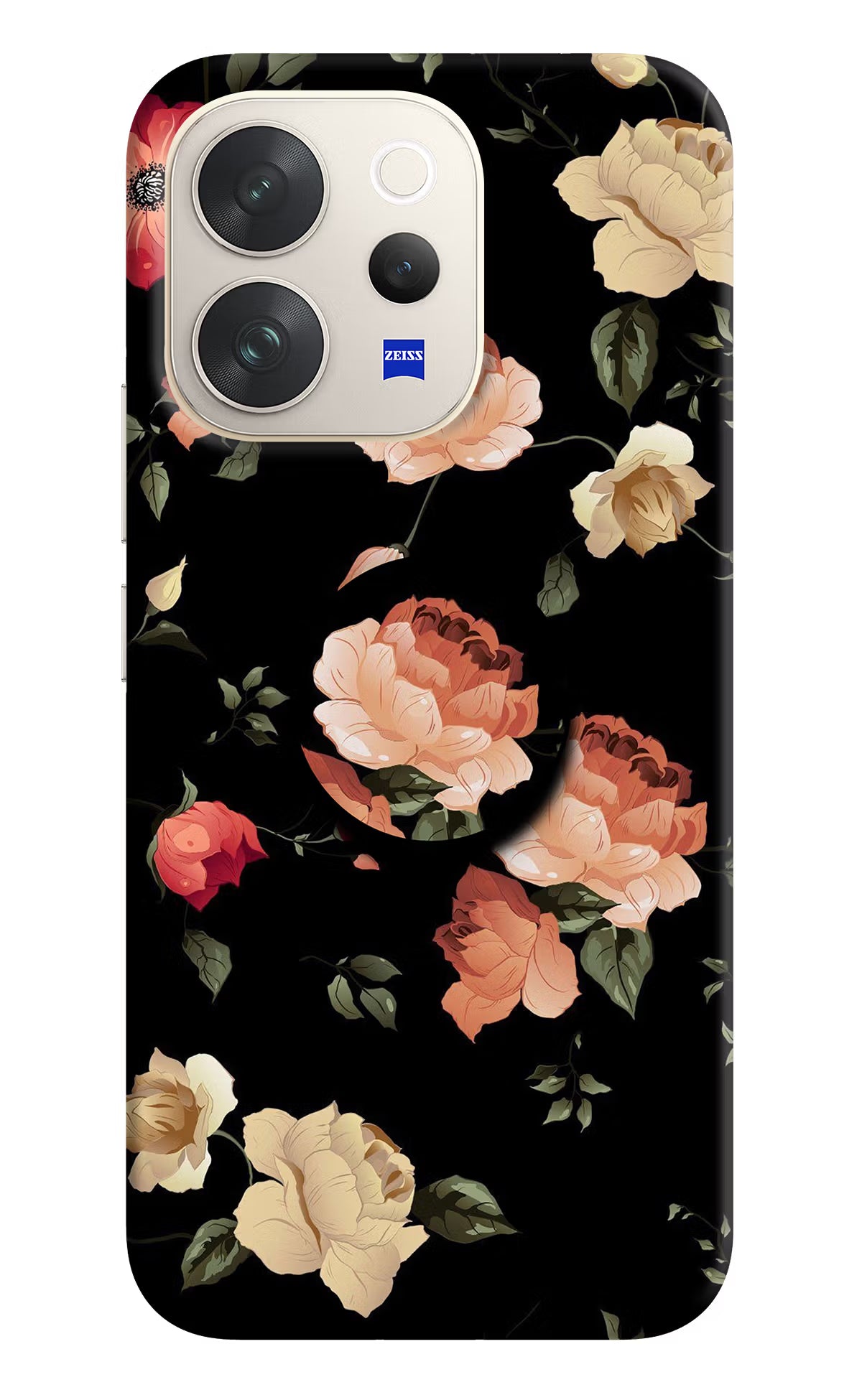 Flowers Vivo V70 5G Pop Case - Flowers Vivo V70 5G Pop Case by Casekaro Flowers Vivo V70 5G Pop Case by Casekaro