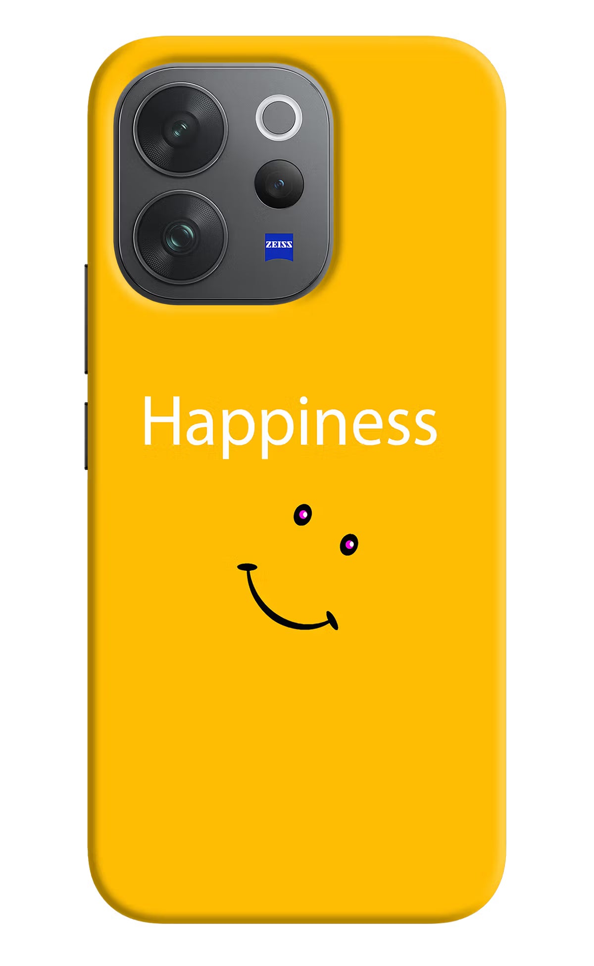 Happiness With Smiley Vivo V70 Elite 5G Back Cover - Happiness With Smiley Vivo V70 Elite 5G Hard Case Back Cover by Casekaro Happiness With Smiley Vivo V70 Elite 5G Hard Case Back Cover by Casekaro