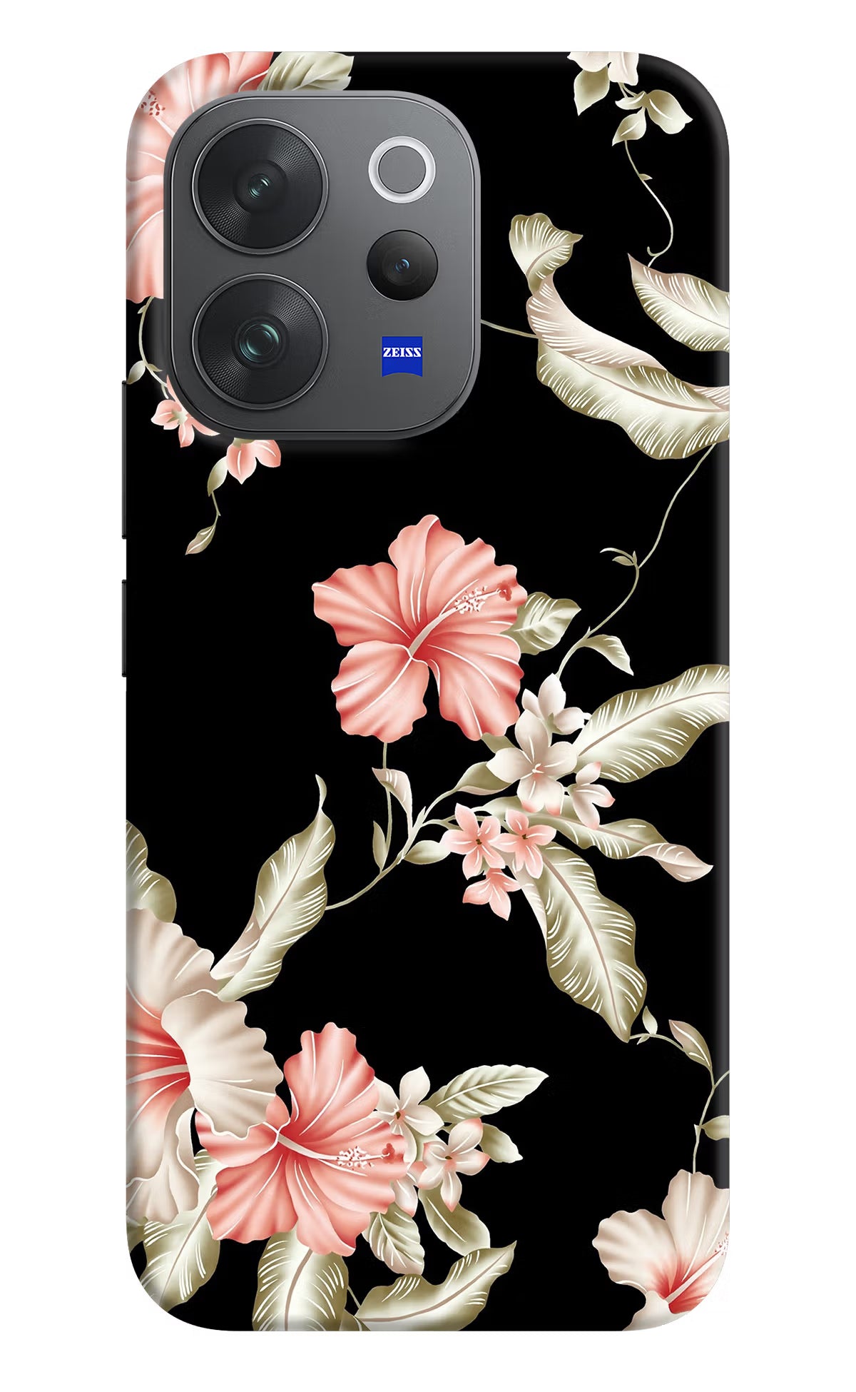 Flowers Vivo V70 Elite 5G Back Cover - Flowers Vivo V70 Elite 5G Hard Case Back Cover by Casekaro Flowers Vivo V70 Elite 5G Hard Case Back Cover by Casekaro