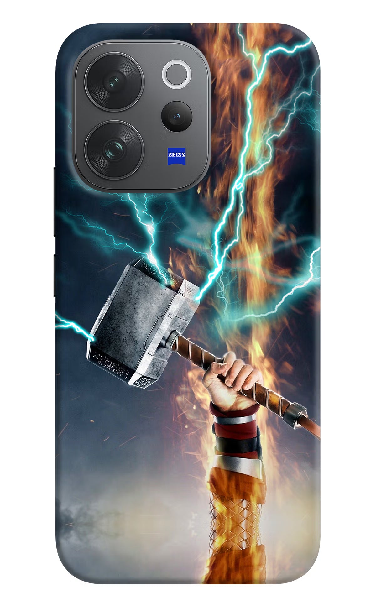 Thor Hammer Mjolnir Vivo V70 Elite 5G Back Cover - Thor Hammer Mjolnir Vivo V70 Elite 5G Hard Case Back Cover by Casekaro Thor Hammer Mjolnir Vivo V70 Elite 5G Hard Case Back Cover by Casekaro