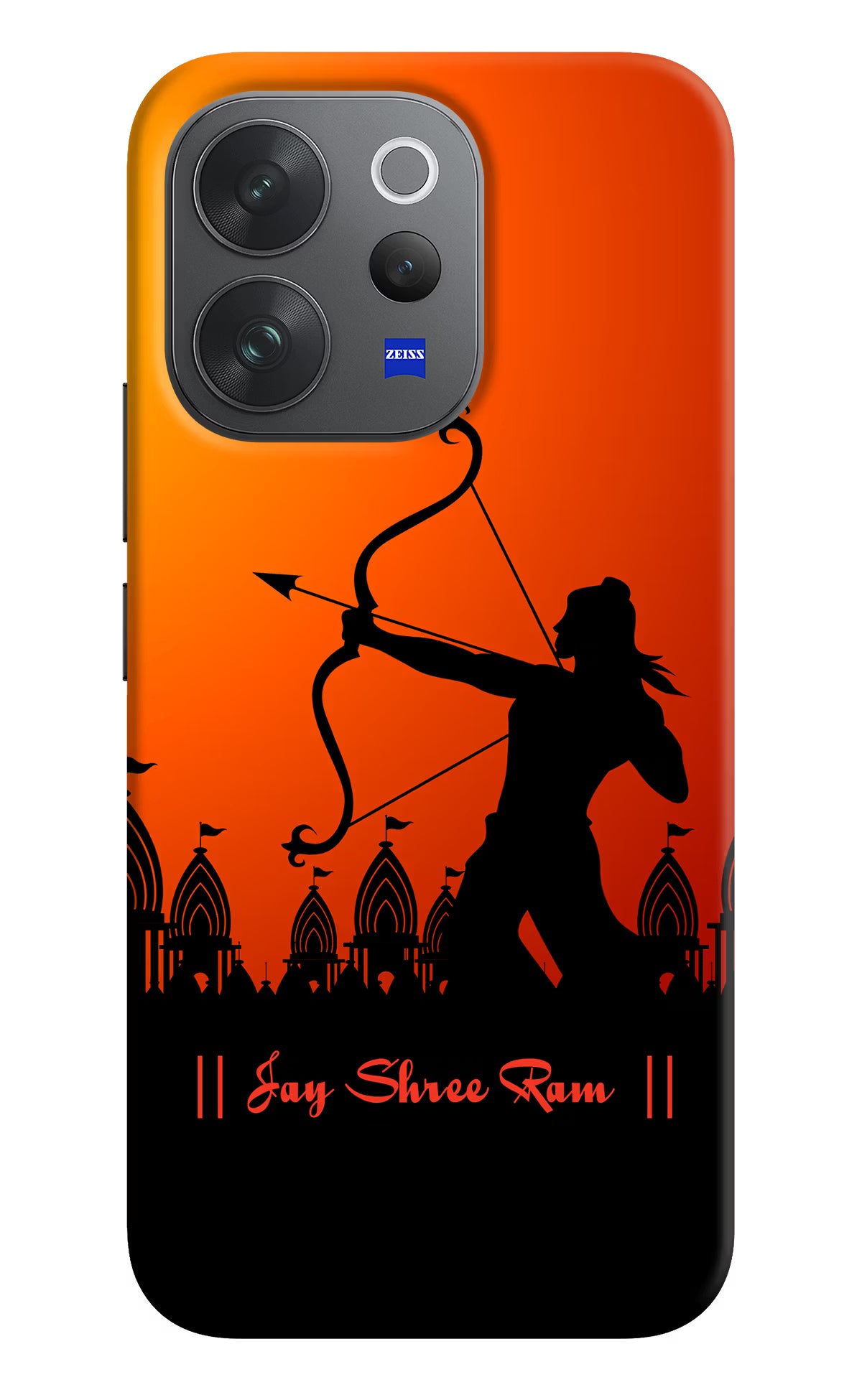 Lord Ram - 4 Vivo V70 Elite 5G Back Cover - Lord Ram - 4 Vivo V70 Elite 5G Hard Case Back Cover by Casekaro Lord Ram - 4 Vivo V70 Elite 5G Hard Case Back Cover by Casekaro