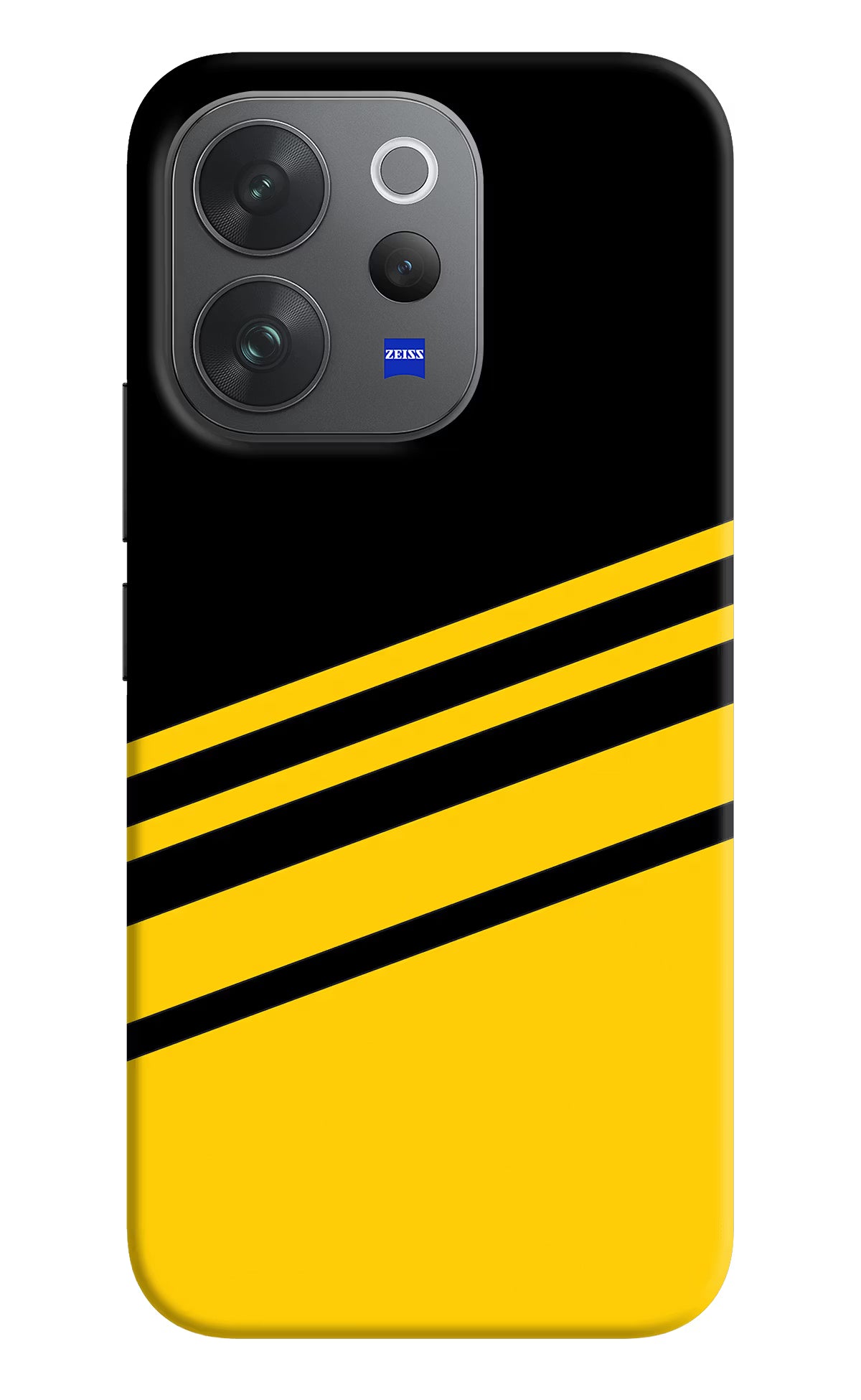 Yellow Shades Vivo V70 Elite 5G Back Cover - Yellow Shades Vivo V70 Elite 5G Hard Case Back Cover by Casekaro Yellow Shades Vivo V70 Elite 5G Hard Case Back Cover by Casekaro