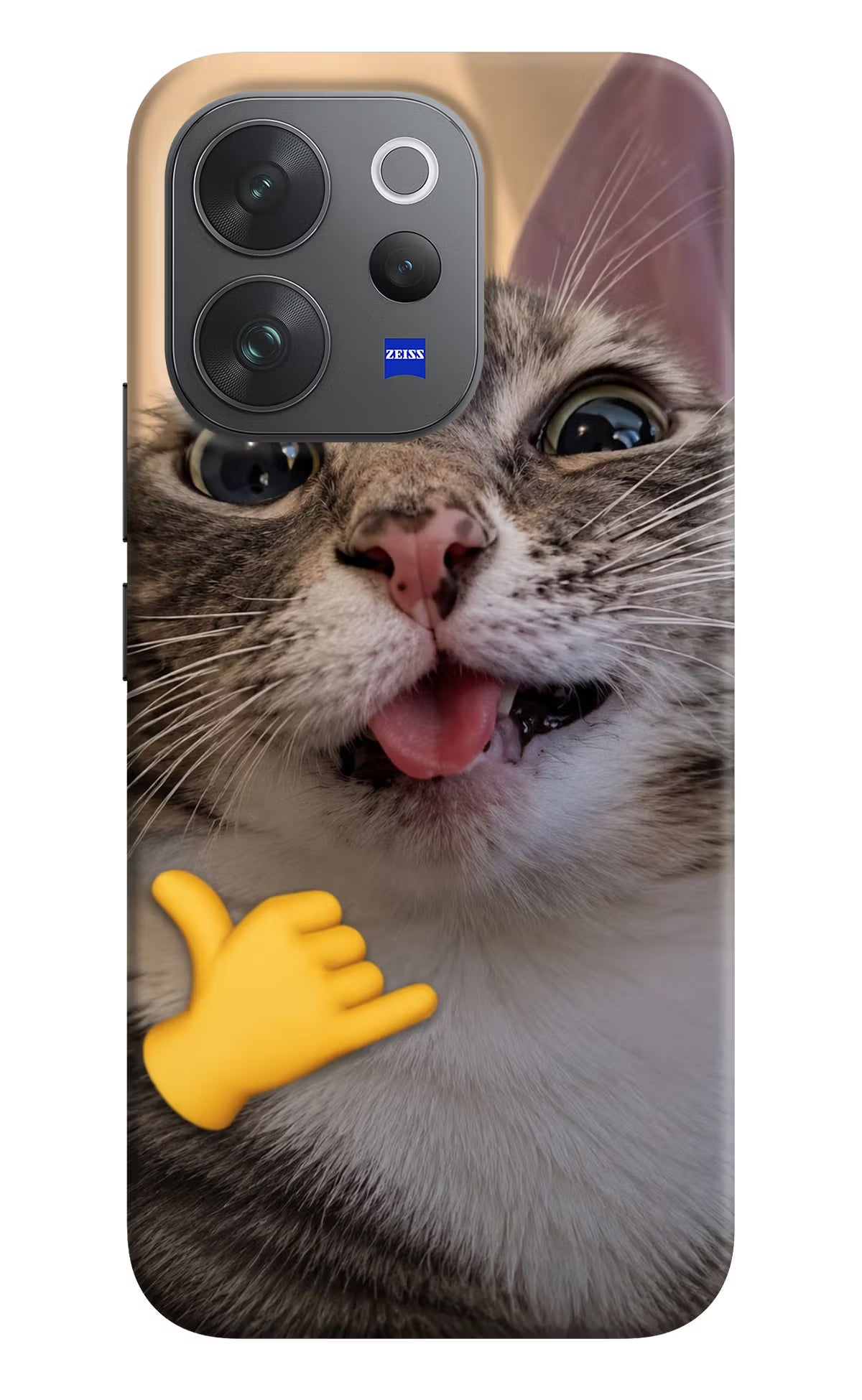 Silly Cat Call Vivo V70 Elite 5G Back Cover - Silly Cat Call Vivo V70 Elite 5G Back Cover Silly Cat Call Vivo V70 Elite 5G Back Cover
