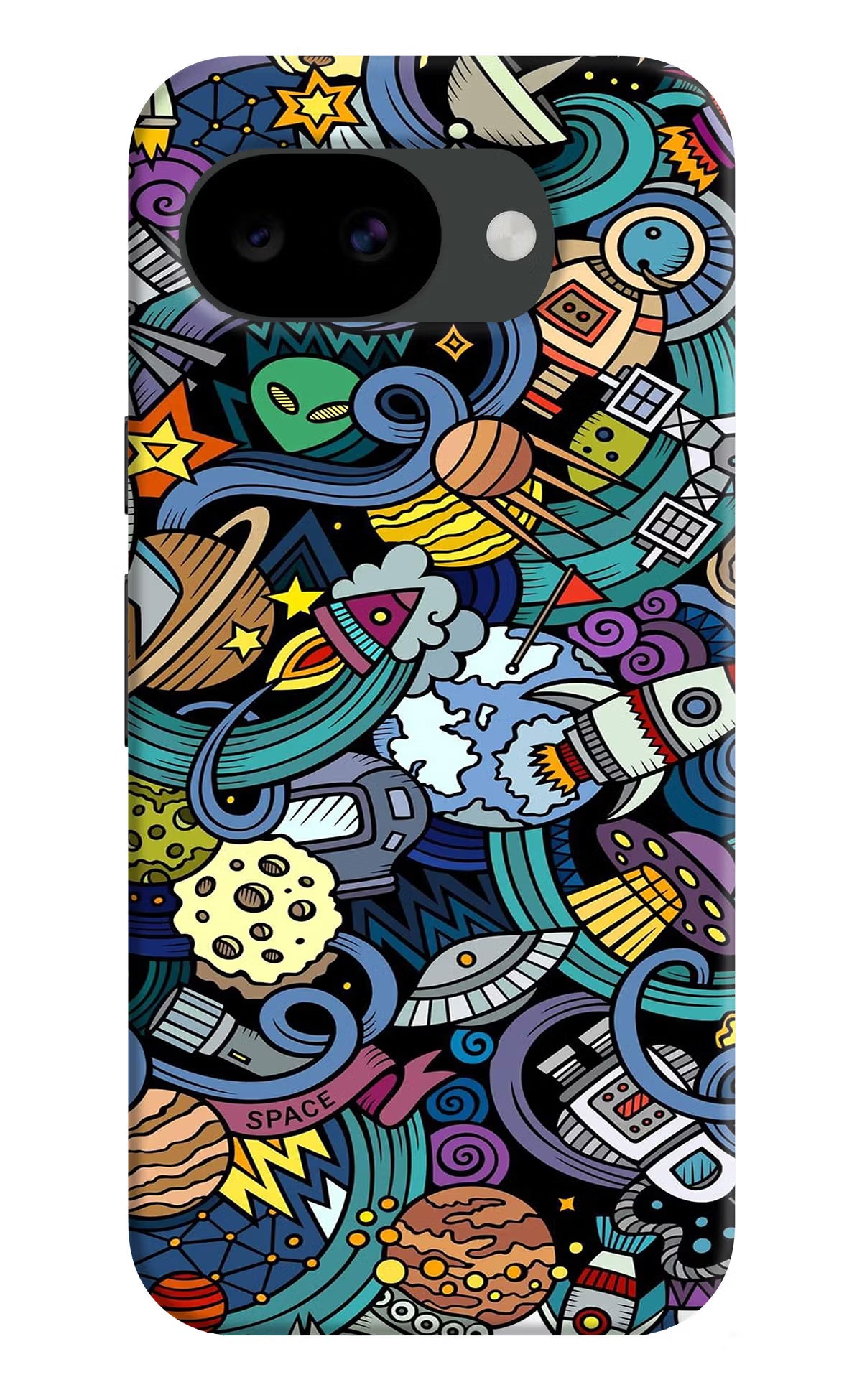 Space Abstract Google Pixel 10a Back Cover - Space Abstract Google Pixel 10a Hard Case Back Cover by Casekaro Space Abstract Google Pixel 10a Hard Case Back Cover by Casekaro
