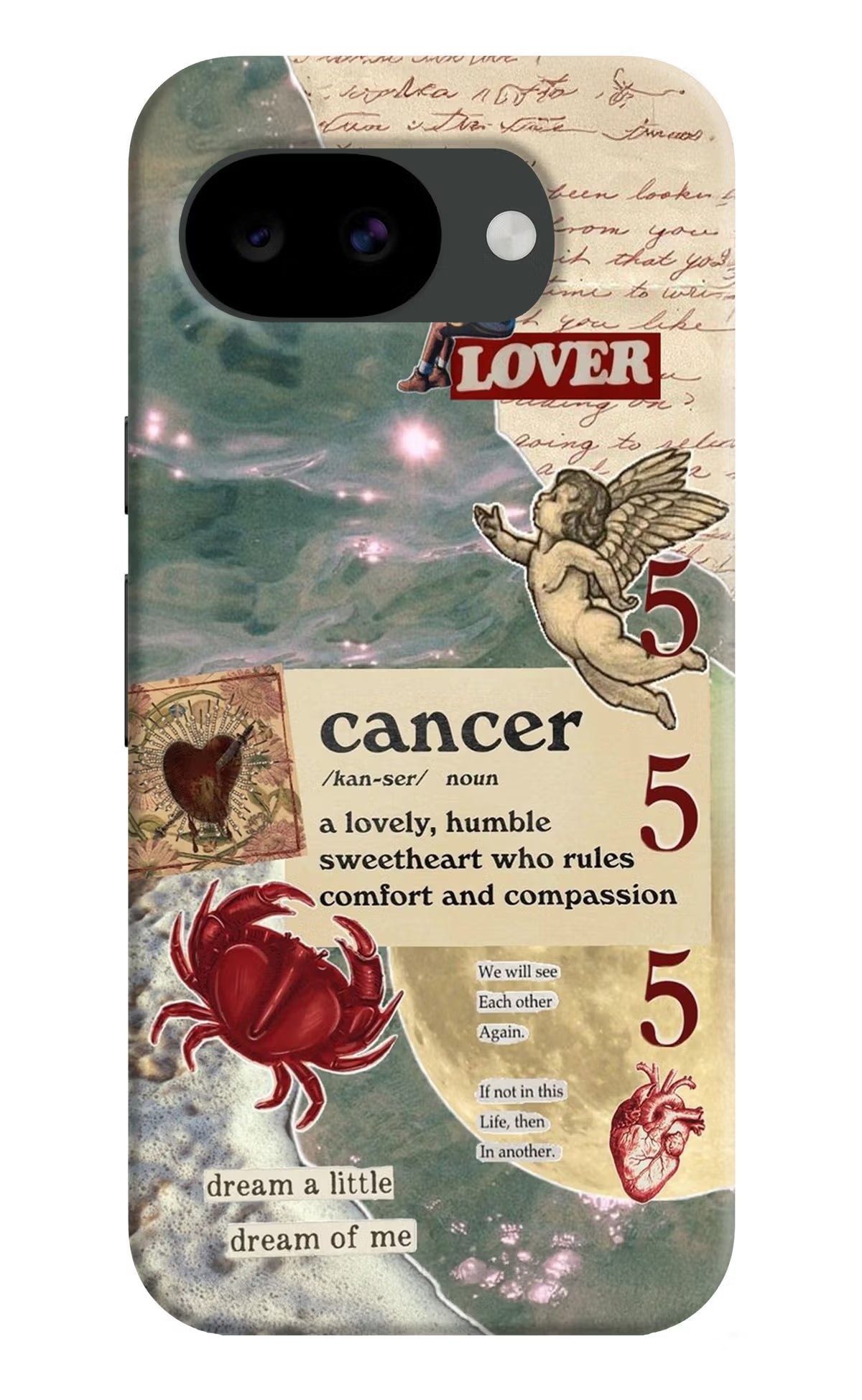 Cancer Zodiac Google Pixel 10a Back Cover - Cancer Zodiac Google Pixel 10a Hard Case Back Cover by Casekaro Cancer Zodiac Google Pixel 10a Hard Case Back Cover by Casekaro