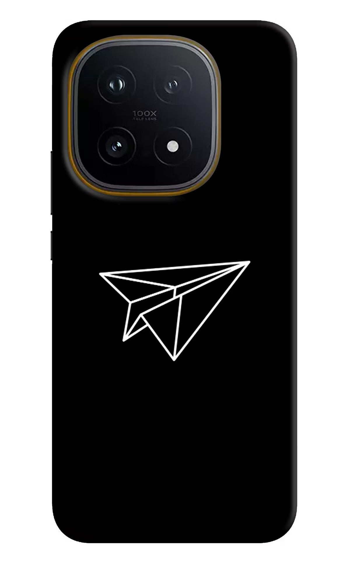 Paper Plane White iQOO 15 5G Back Cover - Paper Plane White iQOO 15 5G Hard Case Back Cover by Casekaro Paper Plane White iQOO 15 5G Hard Case Back Cover by Casekaro