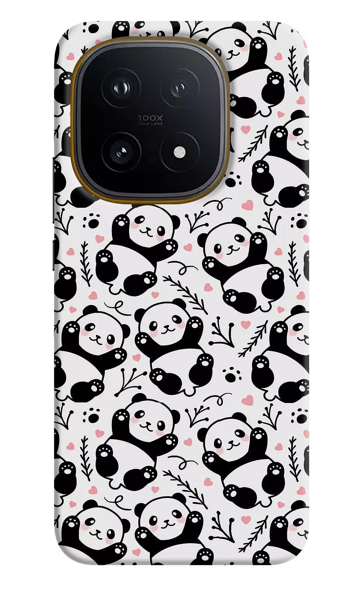 Cute Panda iQOO 15 5G Back Cover - Cute Panda iQOO 15 5G Hard Case Back Cover by Casekaro Cute Panda iQOO 15 5G Hard Case Back Cover by Casekaro