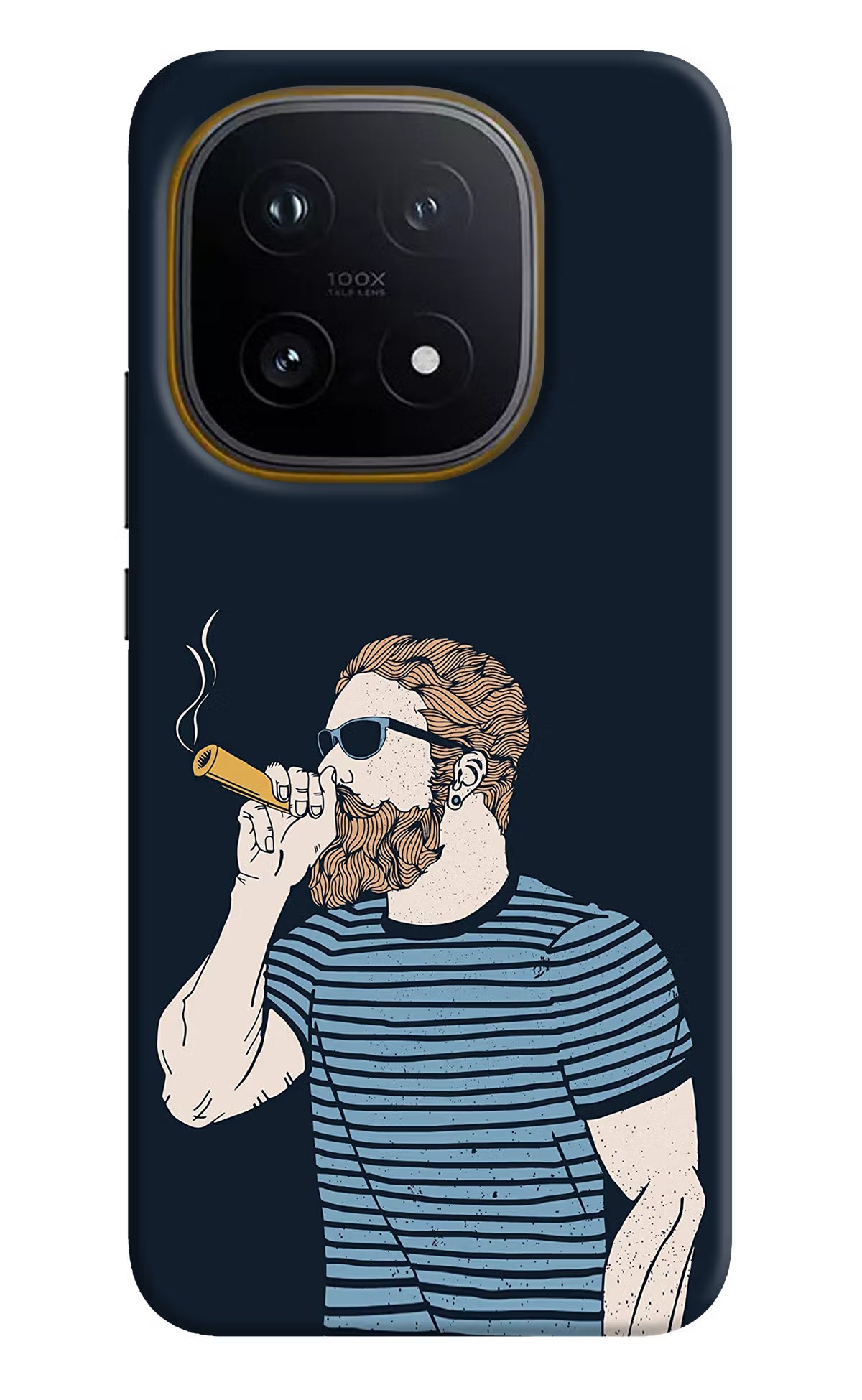 Smoking iQOO 15 5G Back Cover - Smoking iQOO 15 5G Hard Case Back Cover by Casekaro Smoking iQOO 15 5G Hard Case Back Cover by Casekaro