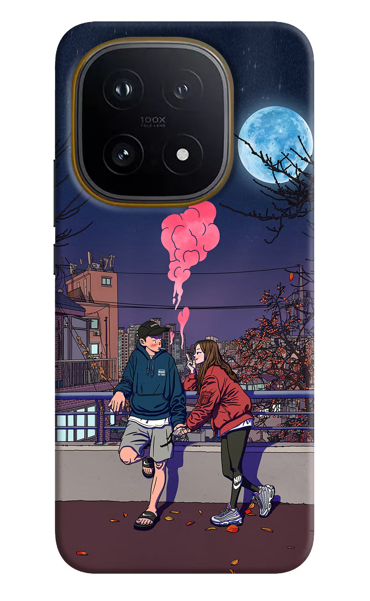 Chilling Couple iQOO 15 5G Back Cover - Chilling Couple iQOO 15 5G Hard Case Back Cover by Casekaro Chilling Couple iQOO 15 5G Hard Case Back Cover by Casekaro
