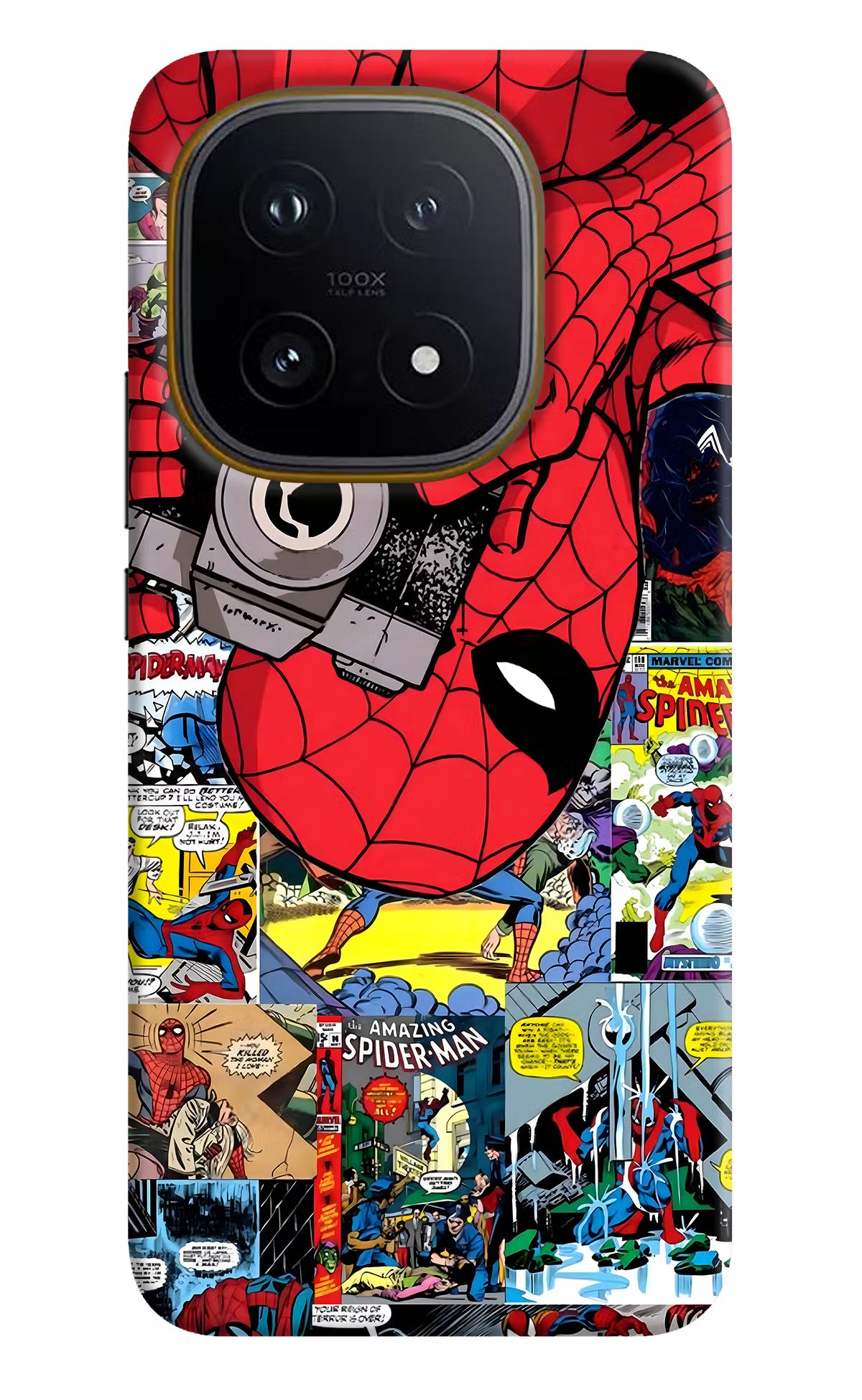 Spider Man iQOO 15 5G Back Cover - Spider Man iQOO 15 5G Hard Case Back Cover by Casekaro Spider Man iQOO 15 5G Hard Case Back Cover by Casekaro