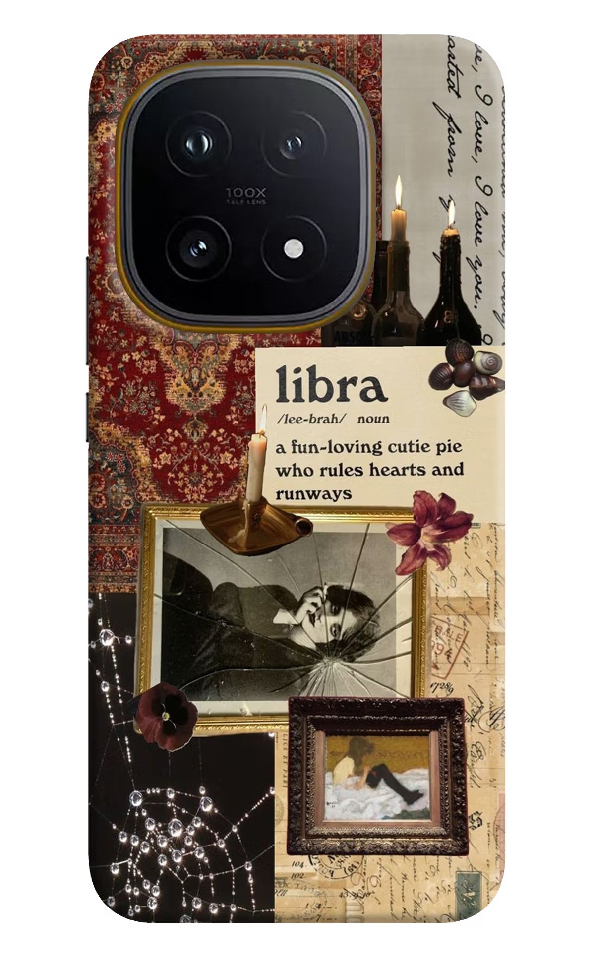 Libra Zodiac iQOO 15 5G Back Cover - Libra Zodiac iQOO 15 5G Hard Case Back Cover by Casekaro Libra Zodiac iQOO 15 5G Hard Case Back Cover by Casekaro
