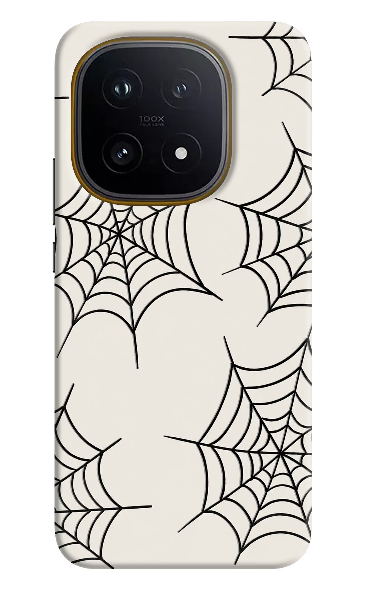 Spider Web iQOO 15 5G Back Cover - Spider Web iQOO 15 5G Hard Case Back Cover by Casekaro Spider Web iQOO 15 5G Hard Case Back Cover by Casekaro