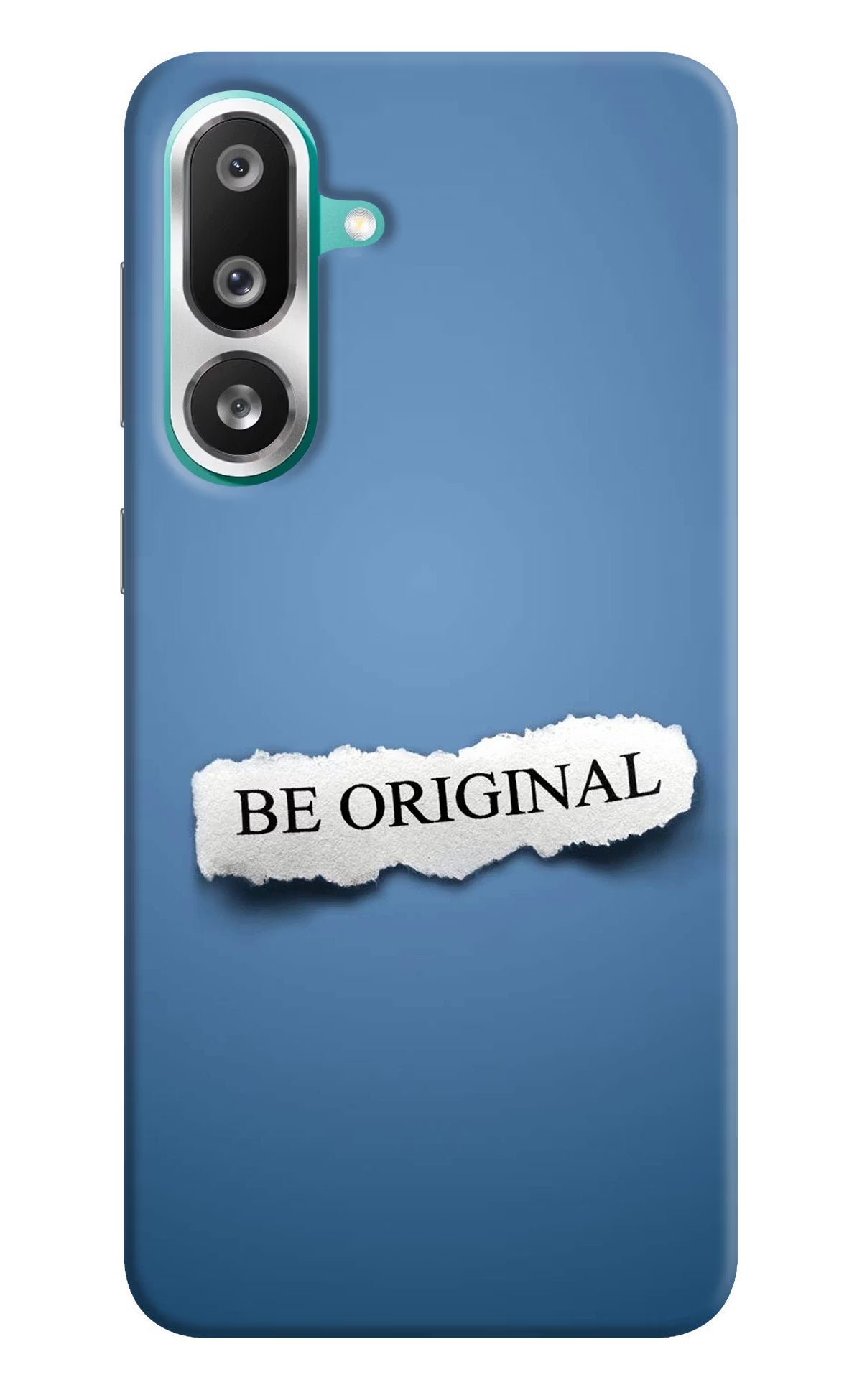 Be Original Samsung F56 Back Cover - Be Original Samsung F56 Hard Case Back Cover by Casekaro Be Original Samsung F56 Hard Case Back Cover by Casekaro