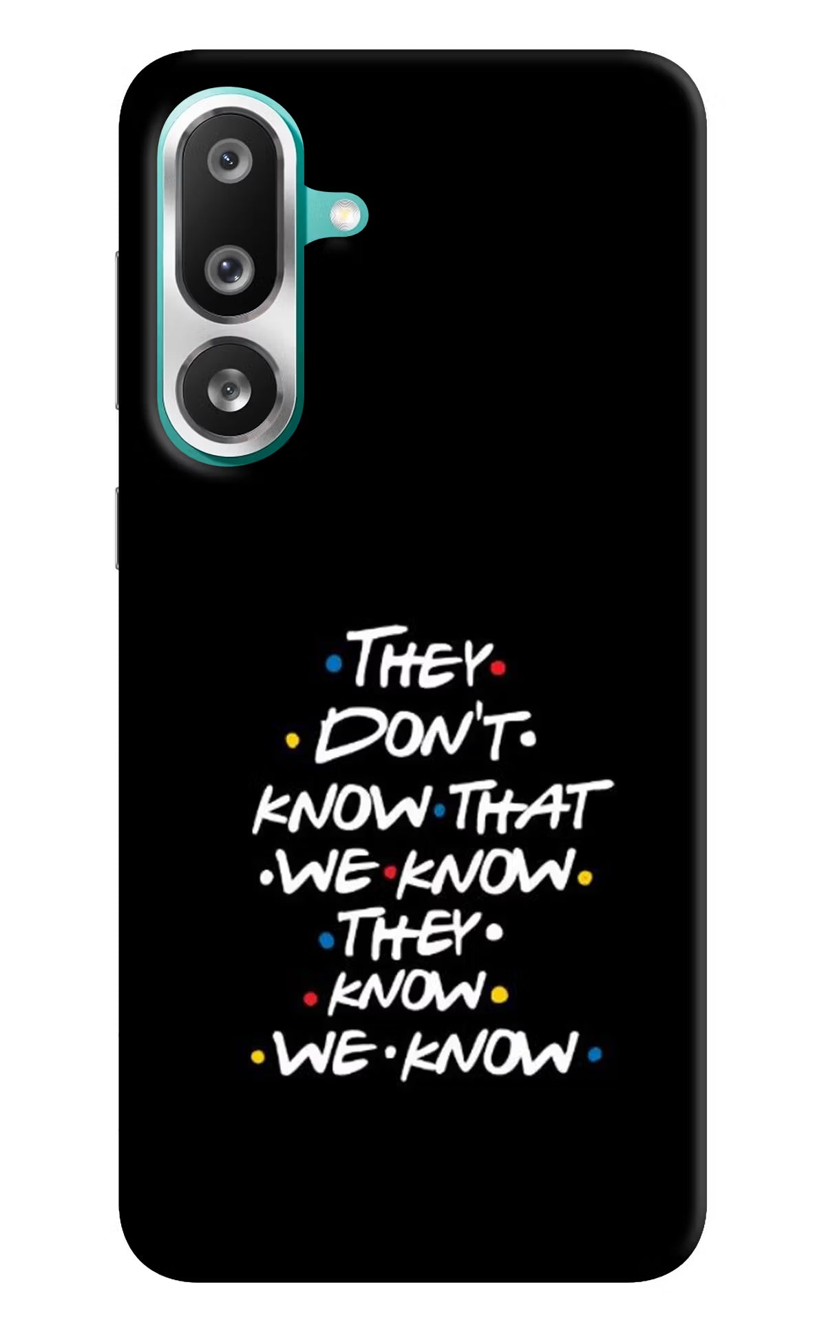 FRIENDS Dialogue Samsung F56 Back Cover - FRIENDS Dialogue Samsung F56 Hard Case Back Cover by Casekaro FRIENDS Dialogue Samsung F56 Hard Case Back Cover by Casekaro