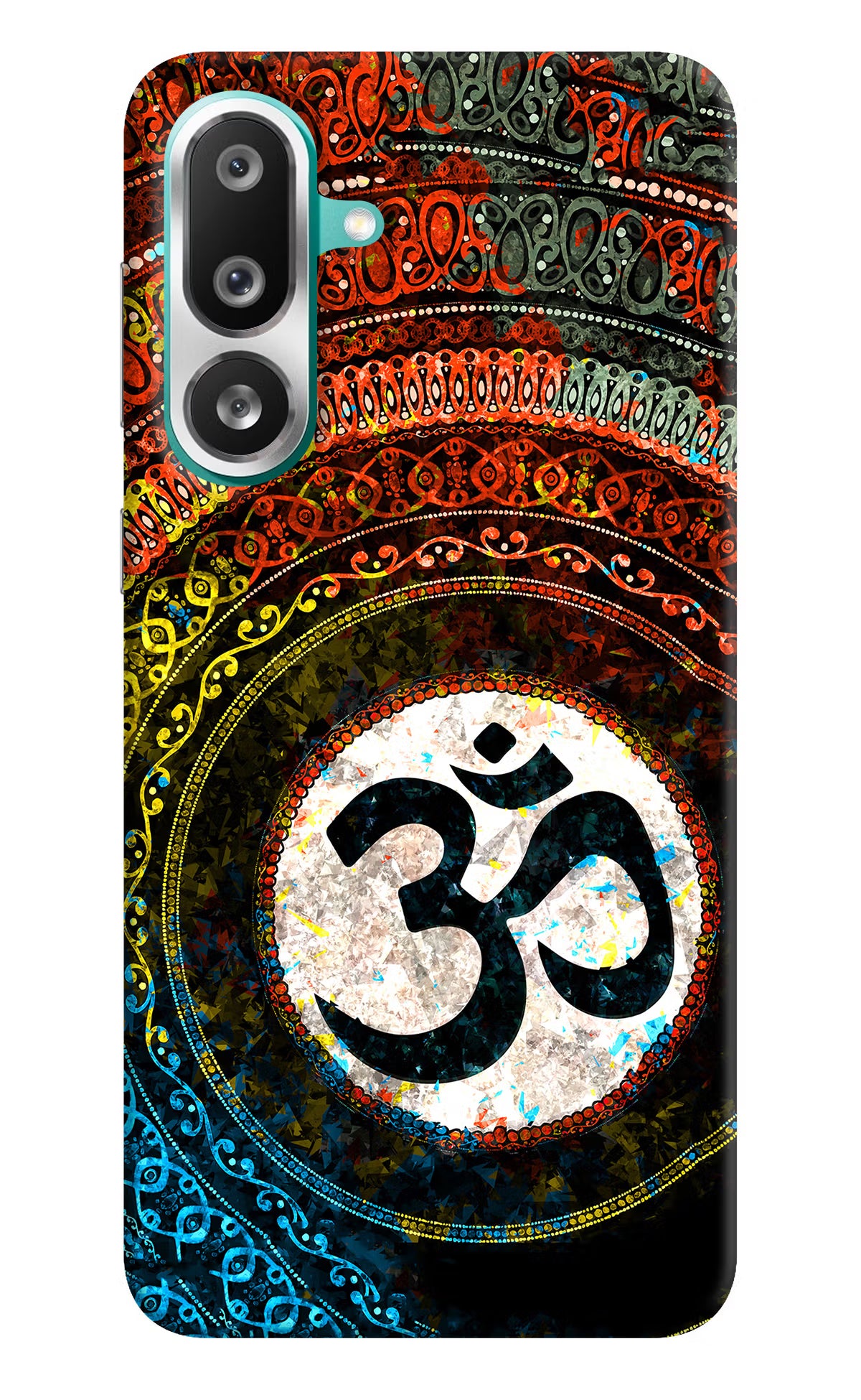 Om Cultural Samsung F56 Back Cover - Om Cultural Samsung F56 Hard Case Back Cover by Casekaro Om Cultural Samsung F56 Hard Case Back Cover by Casekaro