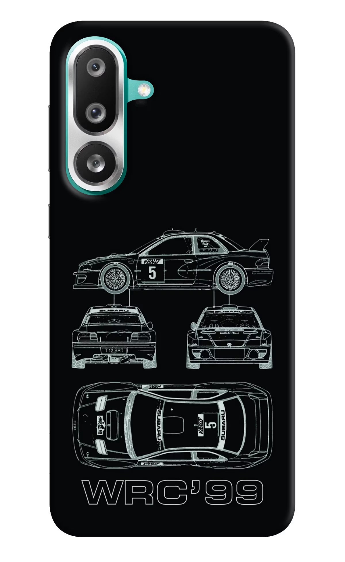 WRC'99 Samsung F56 Back Cover - WRC'99 Samsung F56 Hard Case Back Cover by Casekaro WRC'99 Samsung F56 Hard Case Back Cover by Casekaro