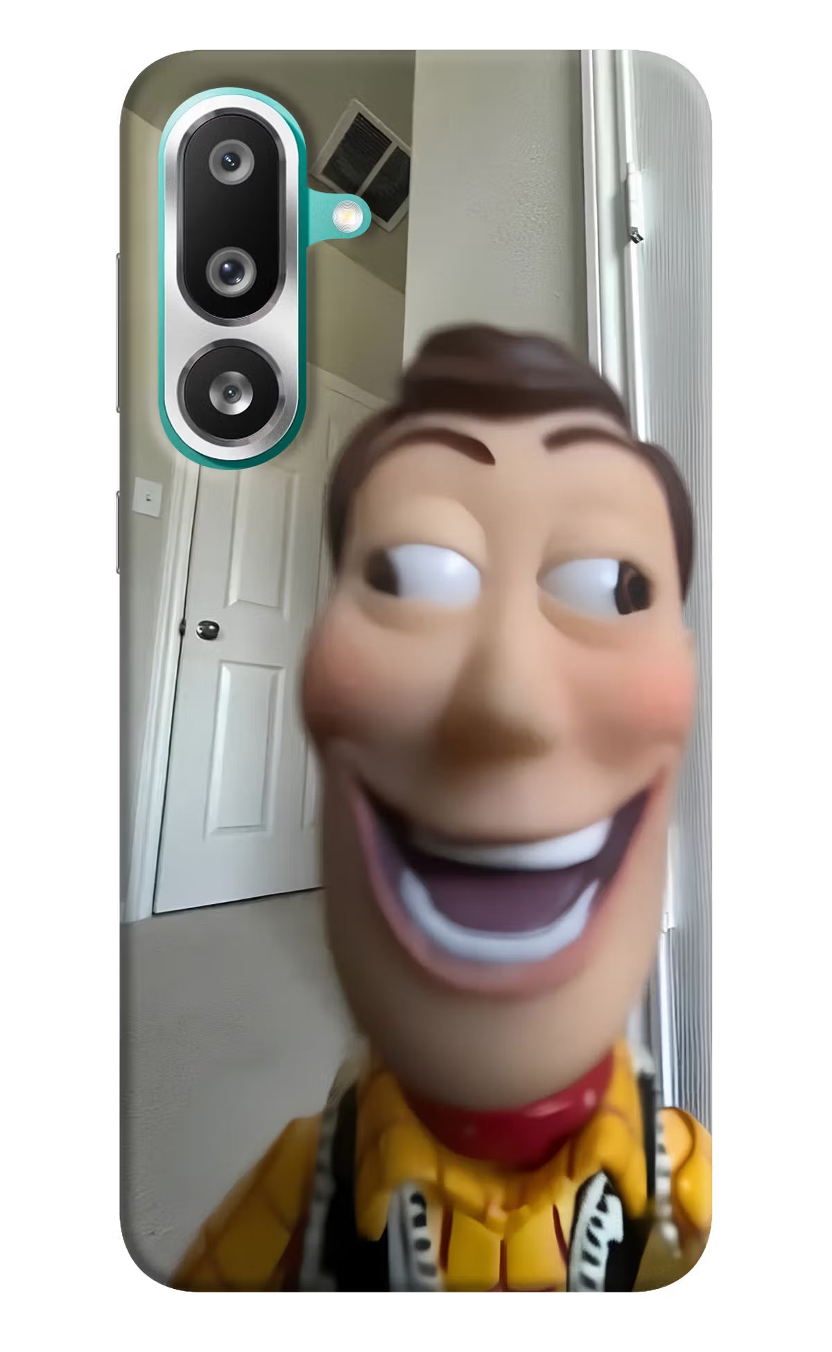 Side Eye Woody Samsung F56 Back Cover - Side Eye Woody Samsung F56 Back Cover Side Eye Woody Samsung F56 Back Cover