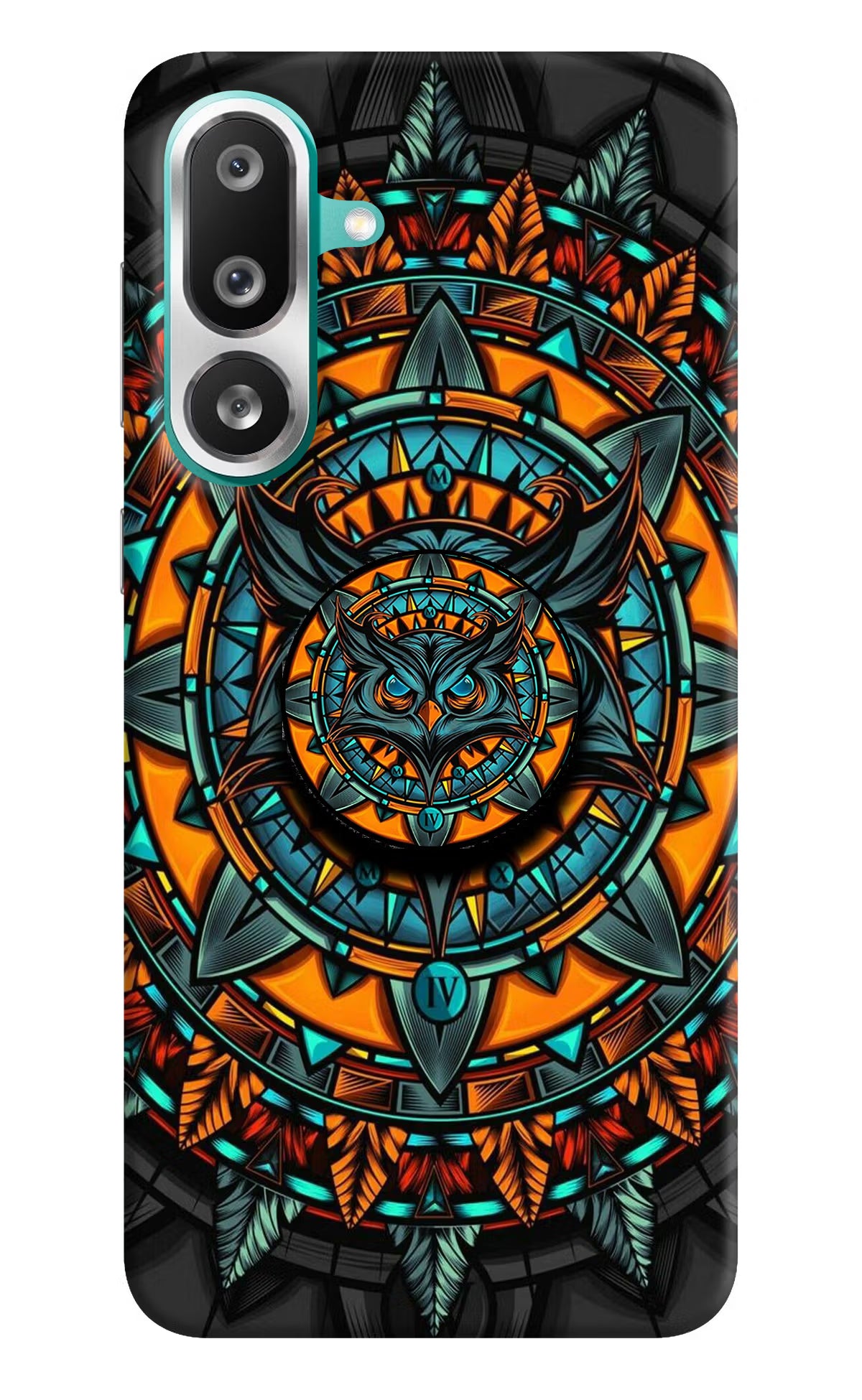 Angry Owl Samsung F56 Pop Case - Angry Owl Samsung F56 Pop Case by Casekaro Angry Owl Samsung F56 Pop Case by Casekaro