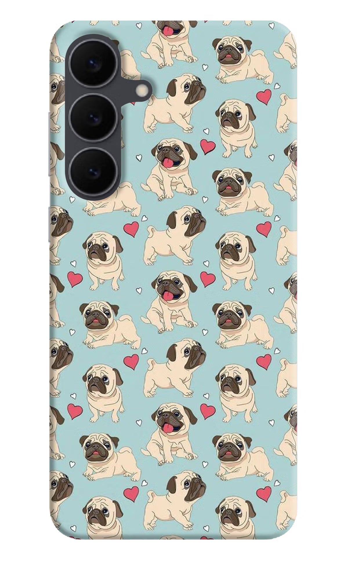 Pug Dog Samsung S25 FE 5G Back Cover - Pug Dog Samsung S25 FE 5G Hard Case Back Cover by Casekaro Pug Dog Samsung S25 FE 5G Hard Case Back Cover by Casekaro