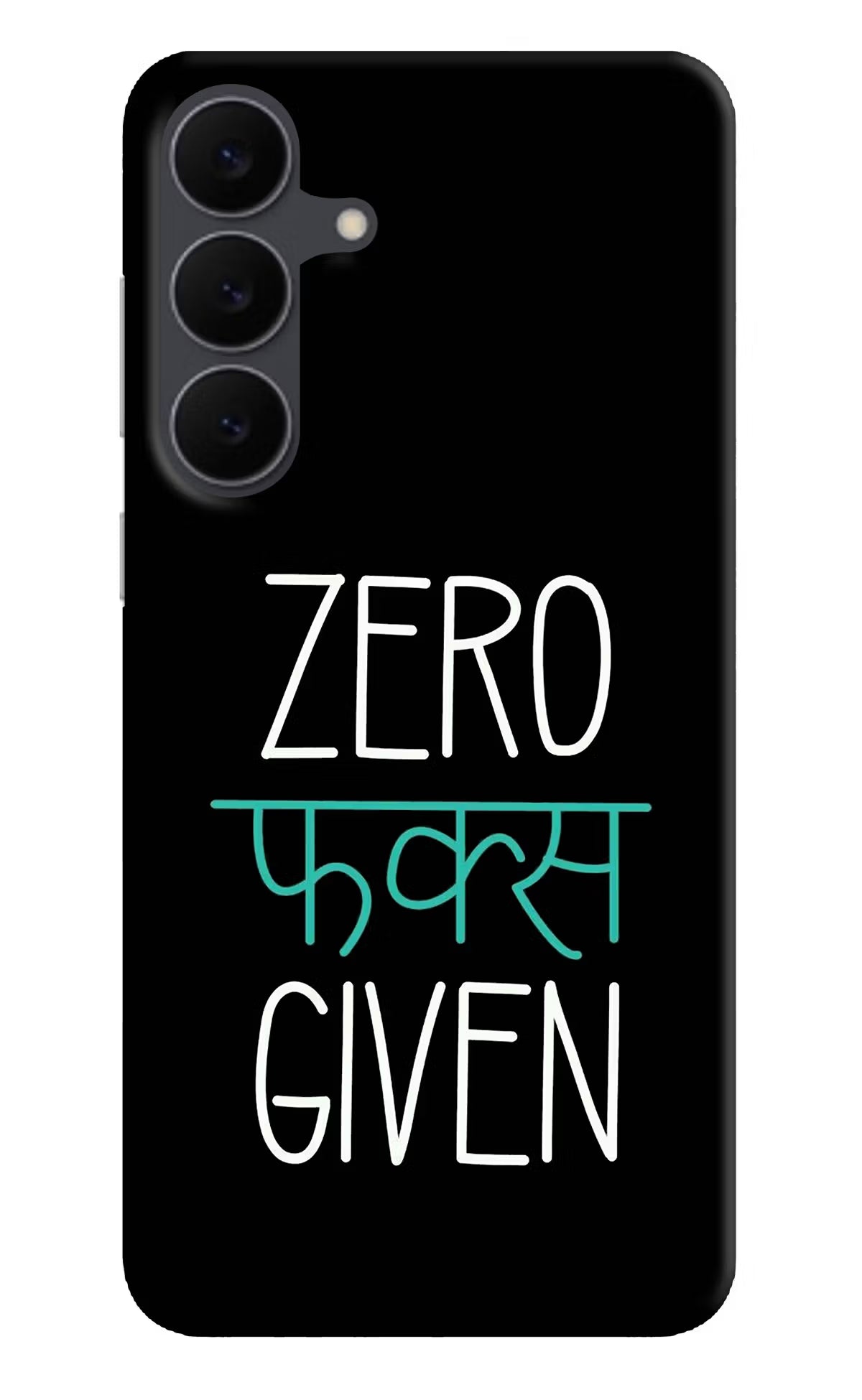 Zero Fucks Given Samsung S25 FE 5G Back Cover - Zero Fucks Given Samsung S25 FE 5G Hard Case Back Cover by Casekaro Zero Fucks Given Samsung S25 FE 5G Hard Case Back Cover by Casekaro