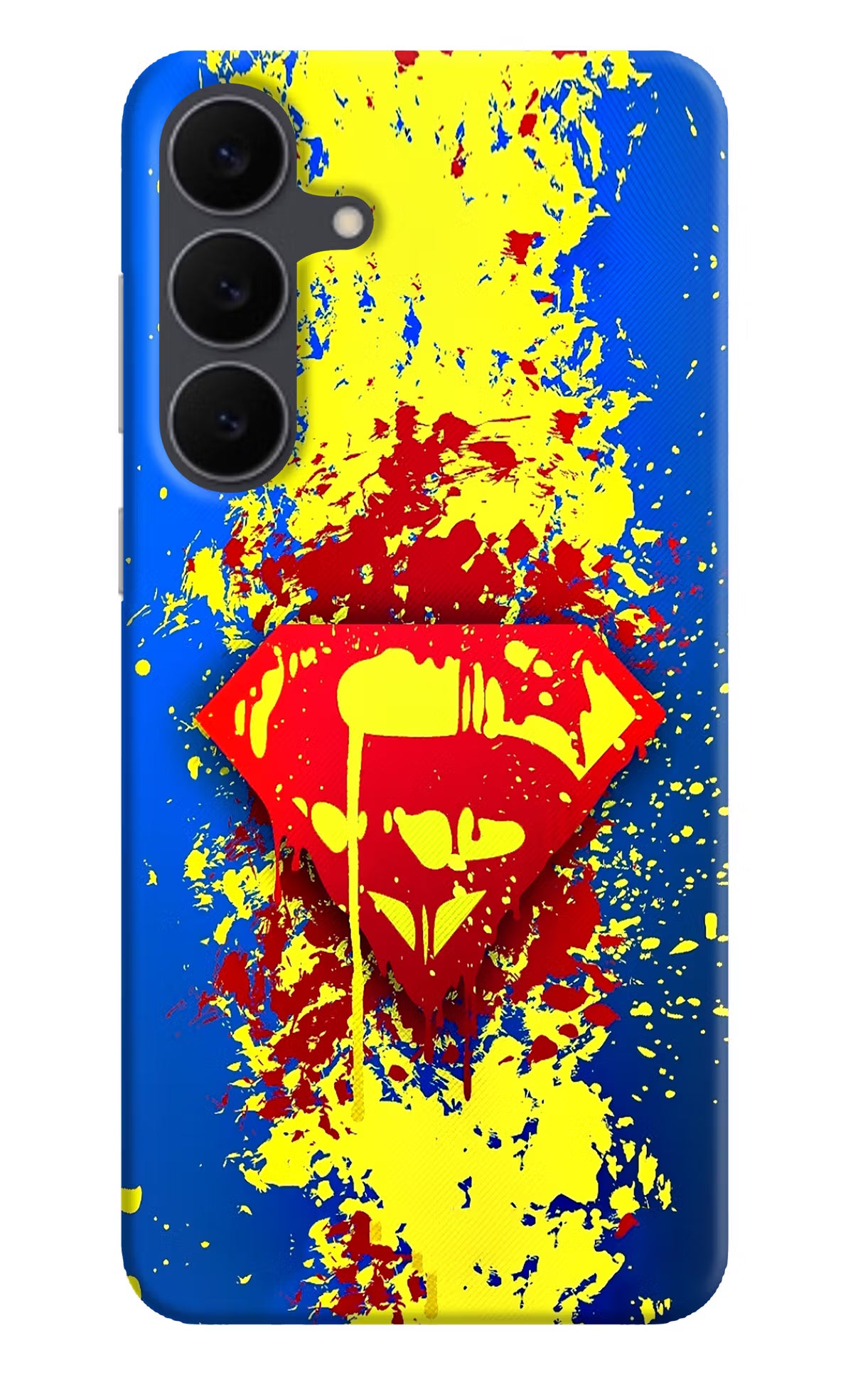 Superman logo Samsung S25 FE 5G Back Cover - Superman logo Samsung S25 FE 5G Hard Case Back Cover by Casekaro Superman logo Samsung S25 FE 5G Hard Case Back Cover by Casekaro