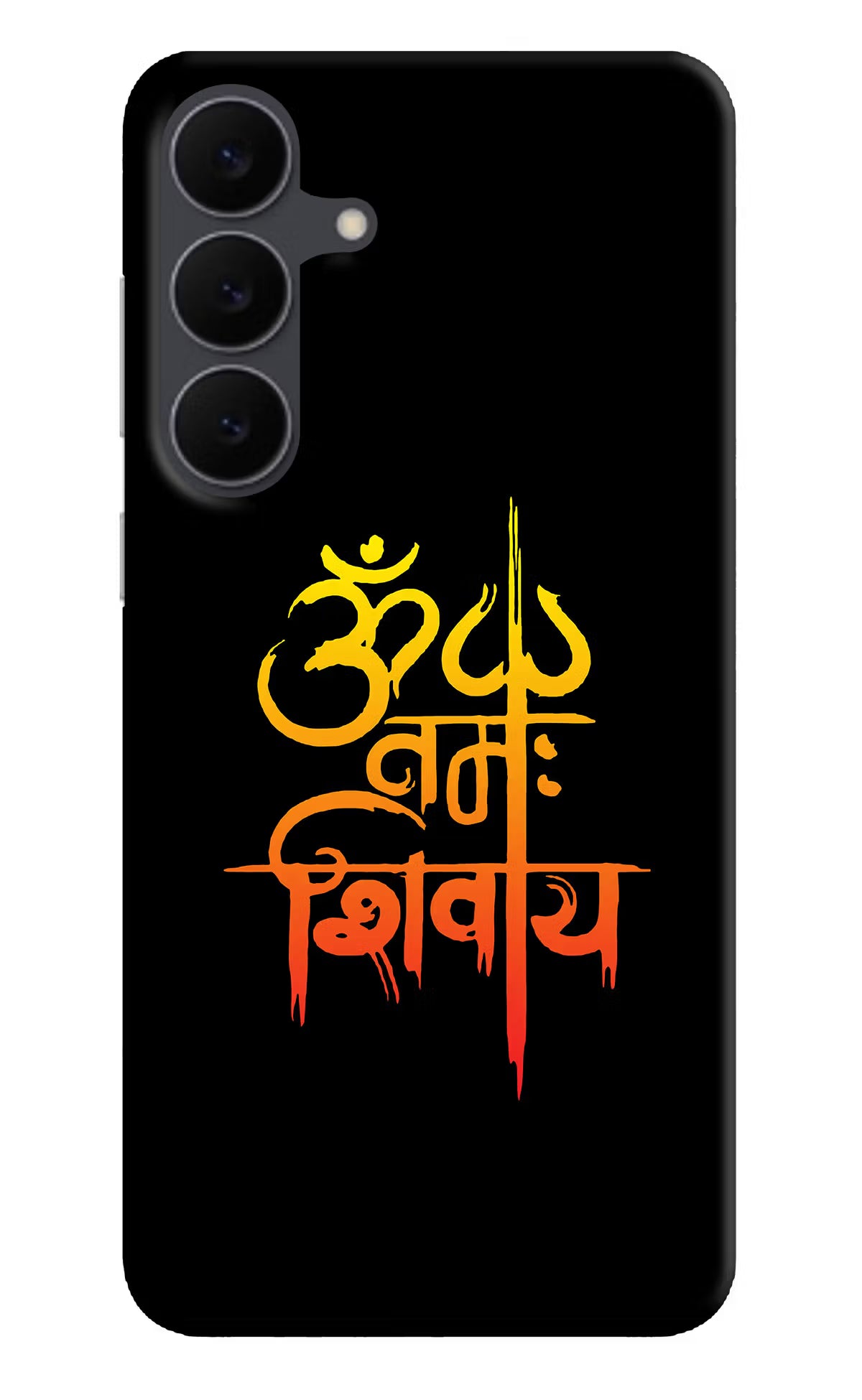 Om Namah Shivay Samsung S25 FE 5G Back Cover - Om Namah Shivay Samsung S25 FE 5G Hard Case Back Cover by Casekaro Om Namah Shivay Samsung S25 FE 5G Hard Case Back Cover by Casekaro