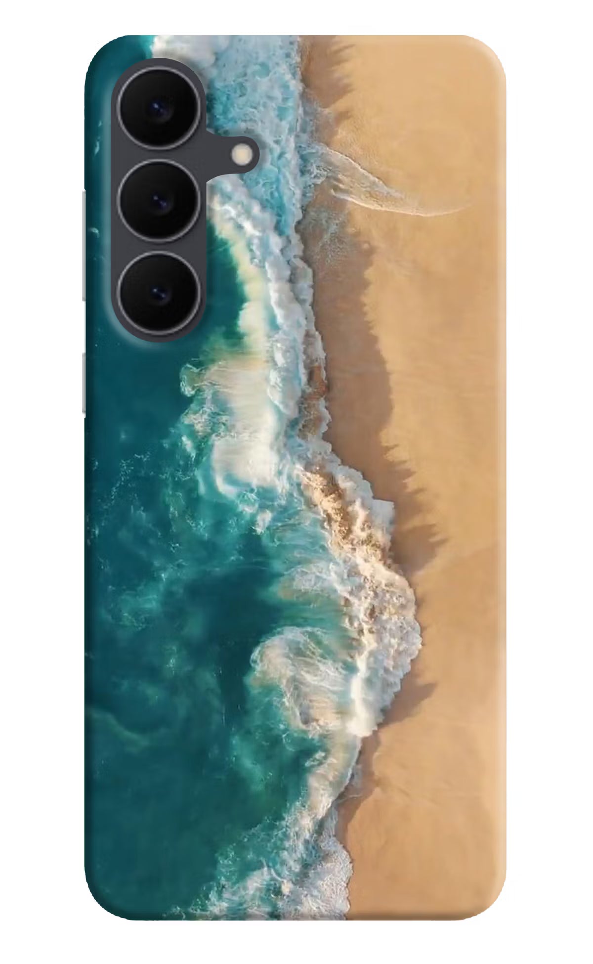 Ocean Beach Samsung S25 FE 5G Back Cover - Ocean Beach Samsung S25 FE 5G Hard Case Back Cover by Casekaro Ocean Beach Samsung S25 FE 5G Hard Case Back Cover by Casekaro