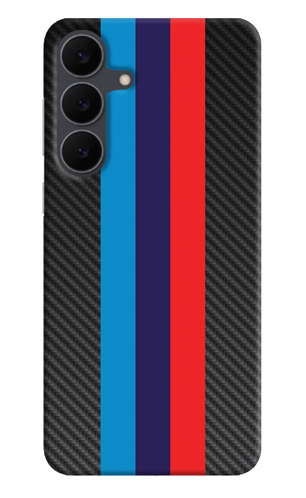 BMW Stripes Pattern Samsung S25 FE 5G Back Cover - BMW Stripes Pattern Samsung S25 FE 5G Hard Case Back Cover by Casekaro BMW Stripes Pattern Samsung S25 FE 5G Hard Case Back Cover by Casekaro