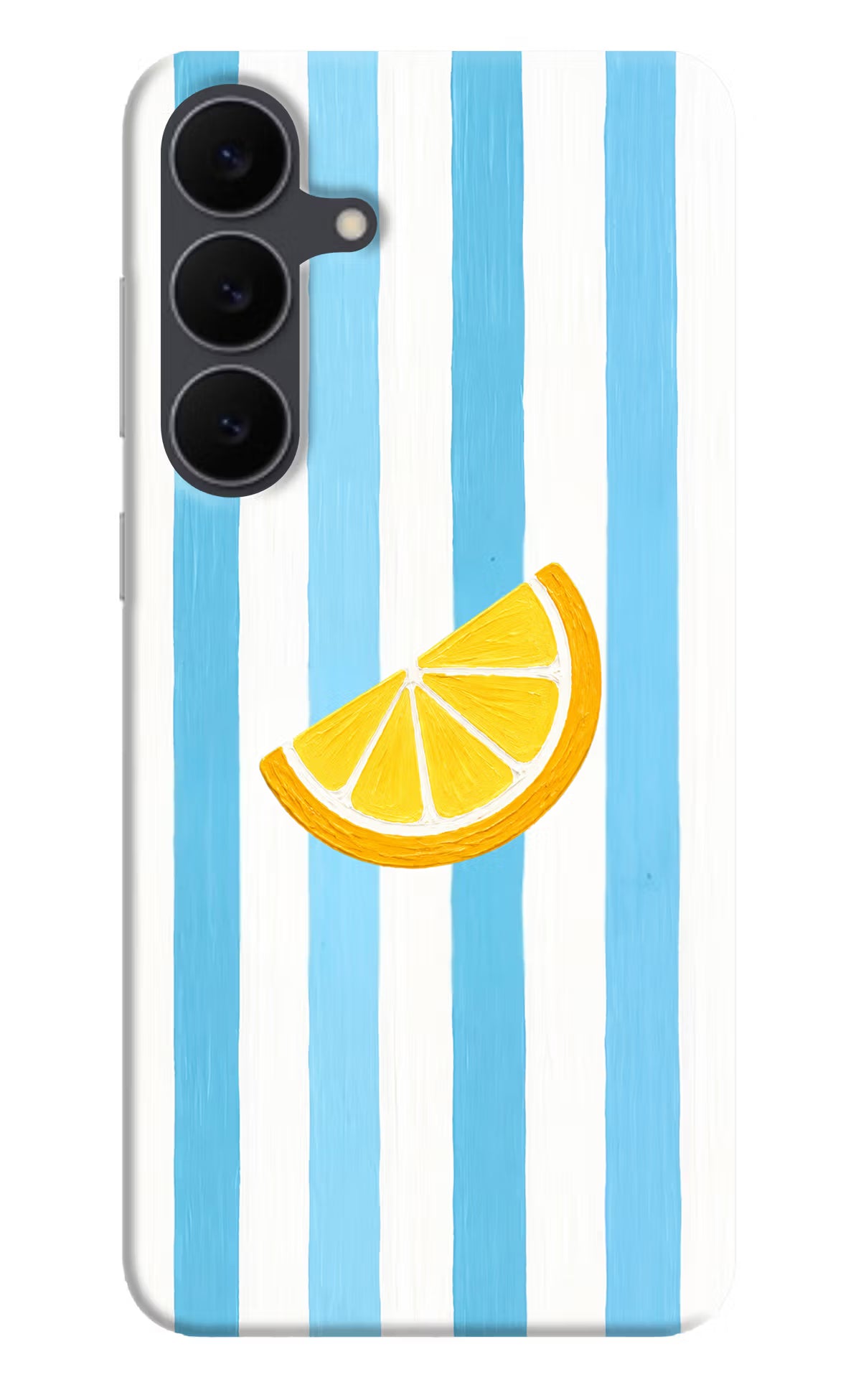 Summer Lemon Samsung S25 FE 5G Back Cover - Summer Lemon Samsung S25 FE 5G Hard Case Back Cover by Casekaro Summer Lemon Samsung S25 FE 5G Hard Case Back Cover by Casekaro