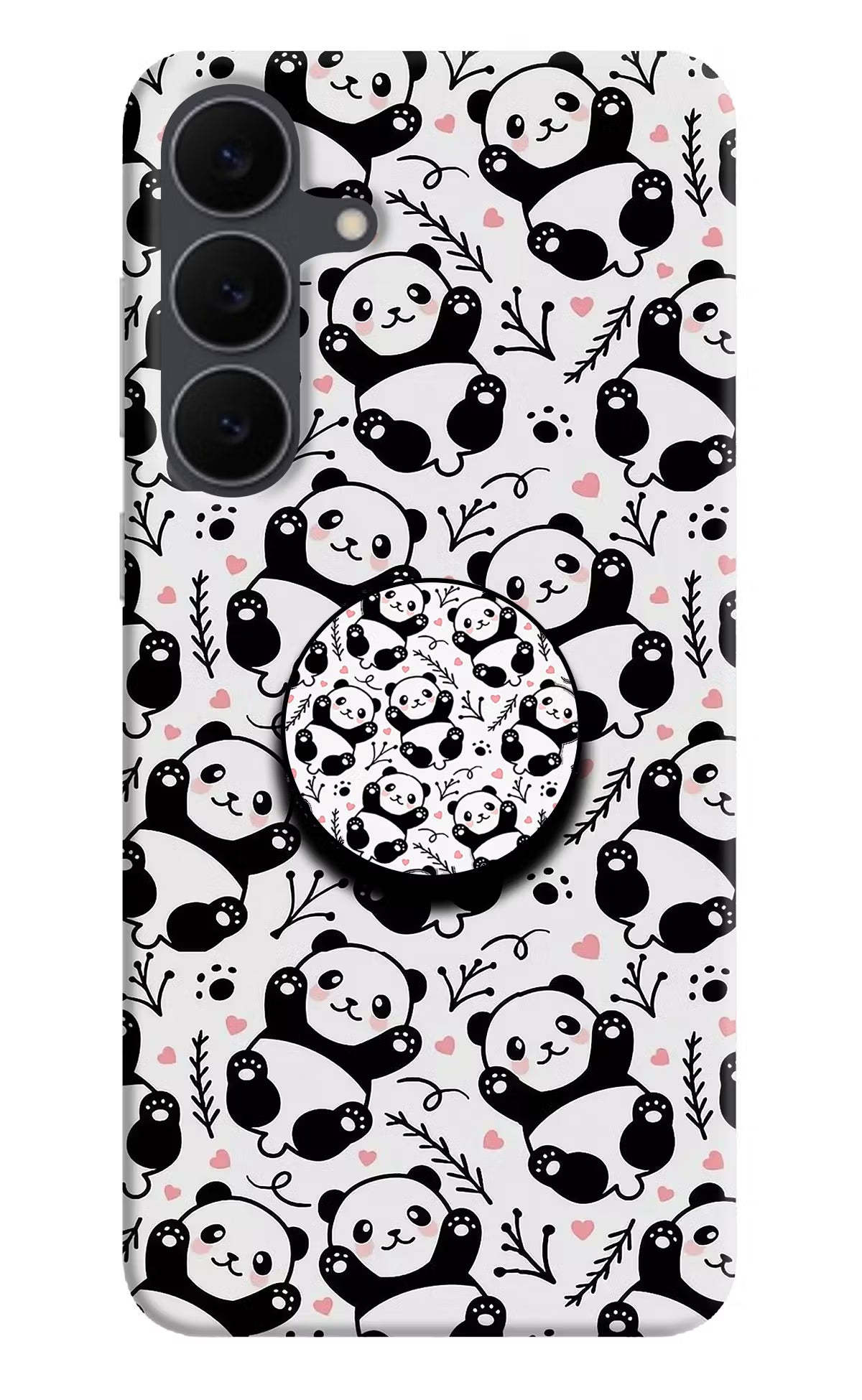 Cute Panda Samsung S25 FE 5G Pop Case - Cute Panda Samsung S25 FE 5G Pop Case by Casekaro Cute Panda Samsung S25 FE 5G Pop Case by Casekaro
