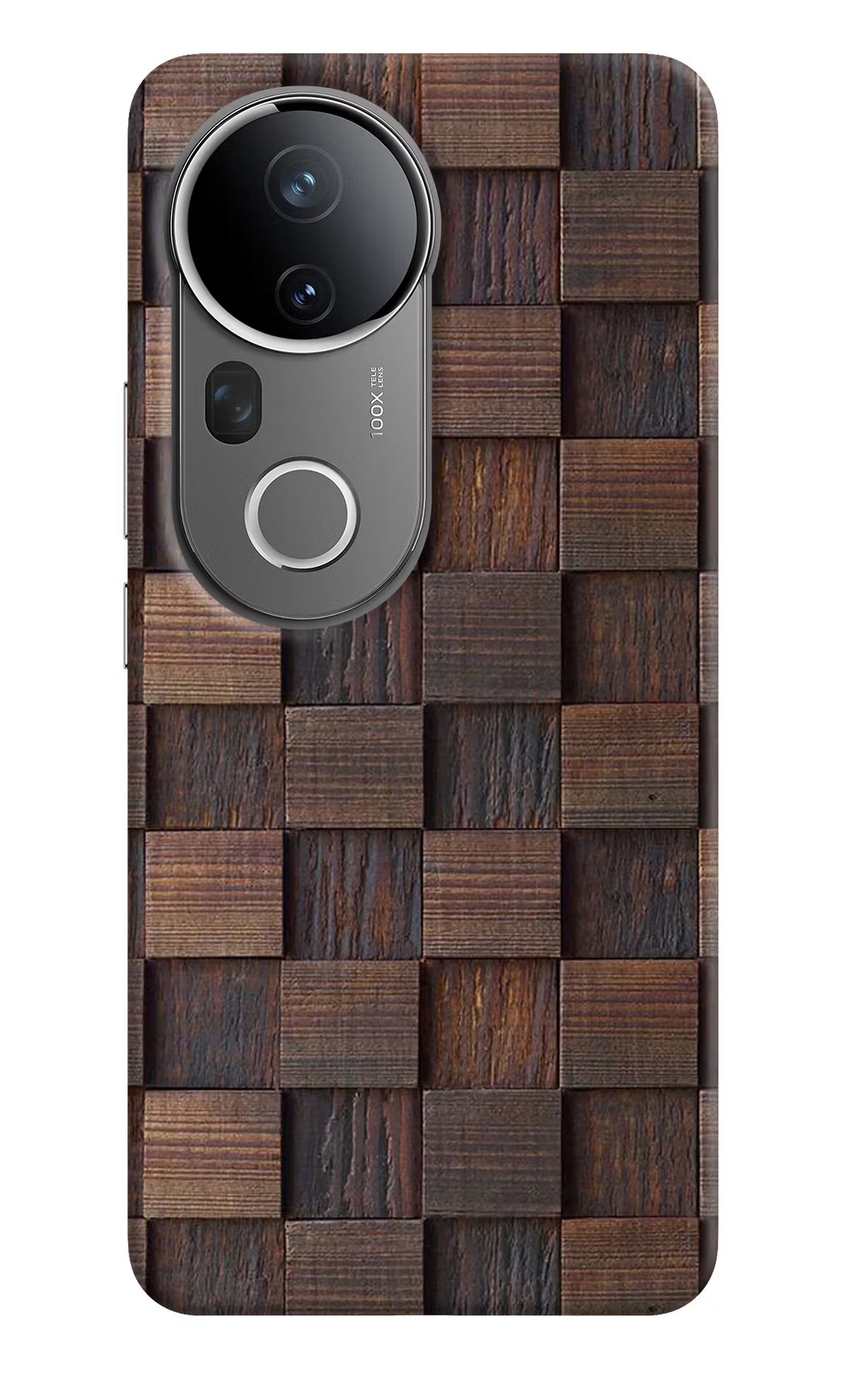Wooden Cube Design Vivo T4 Ultra 5G Back Cover - Wooden Cube Design Vivo T4 Ultra 5G Hard Case Back Cover by Casekaro Wooden Cube Design Vivo T4 Ultra 5G Hard Case Back Cover by Casekaro