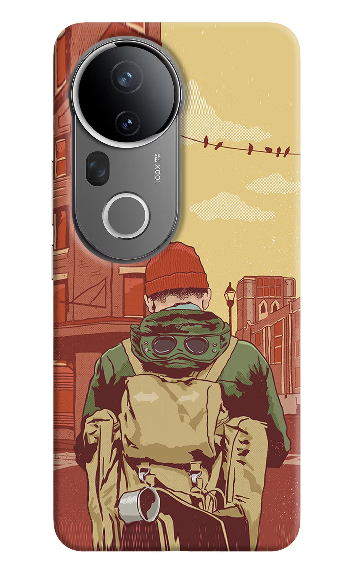 Adventurous Vivo T4 Ultra 5G Back Cover - Adventurous Vivo T4 Ultra 5G Hard Case Back Cover by Casekaro Adventurous Vivo T4 Ultra 5G Hard Case Back Cover by Casekaro
