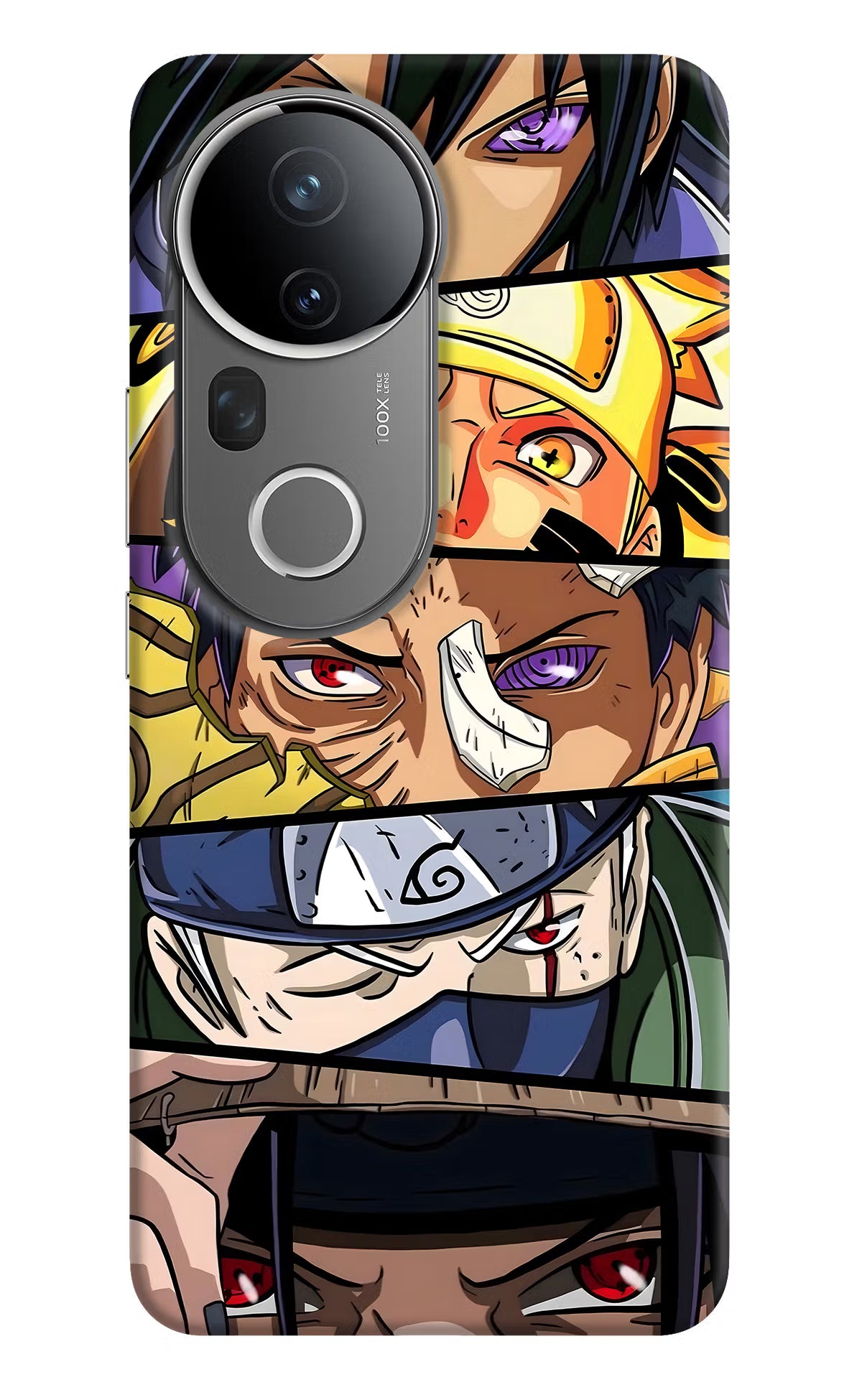 Naruto Character Vivo T4 Ultra 5G Back Cover - Naruto Character Vivo T4 Ultra 5G Hard Case Back Cover by Casekaro Naruto Character Vivo T4 Ultra 5G Hard Case Back Cover by Casekaro