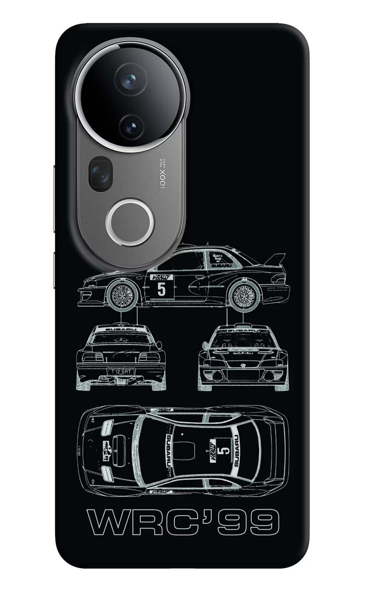 WRC'99 Vivo T4 Ultra 5G Back Cover - WRC'99 Vivo T4 Ultra 5G Hard Case Back Cover by Casekaro WRC'99 Vivo T4 Ultra 5G Hard Case Back Cover by Casekaro