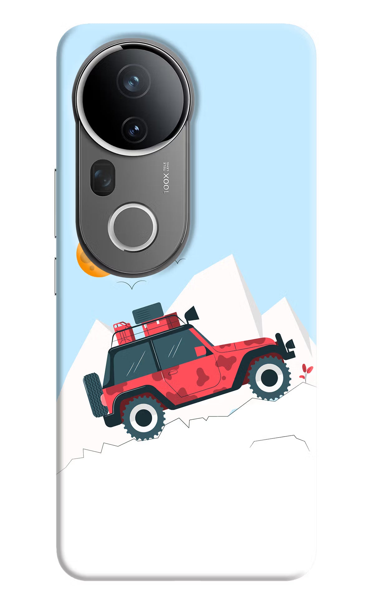 Mountain Trail Beast Vivo T4 Ultra 5G Back Cover - Mountain Trail Beast Vivo T4 Ultra 5G Hard Case Back Cover by Casekaro Mountain Trail Beast Vivo T4 Ultra 5G Hard Case Back Cover by Casekaro
