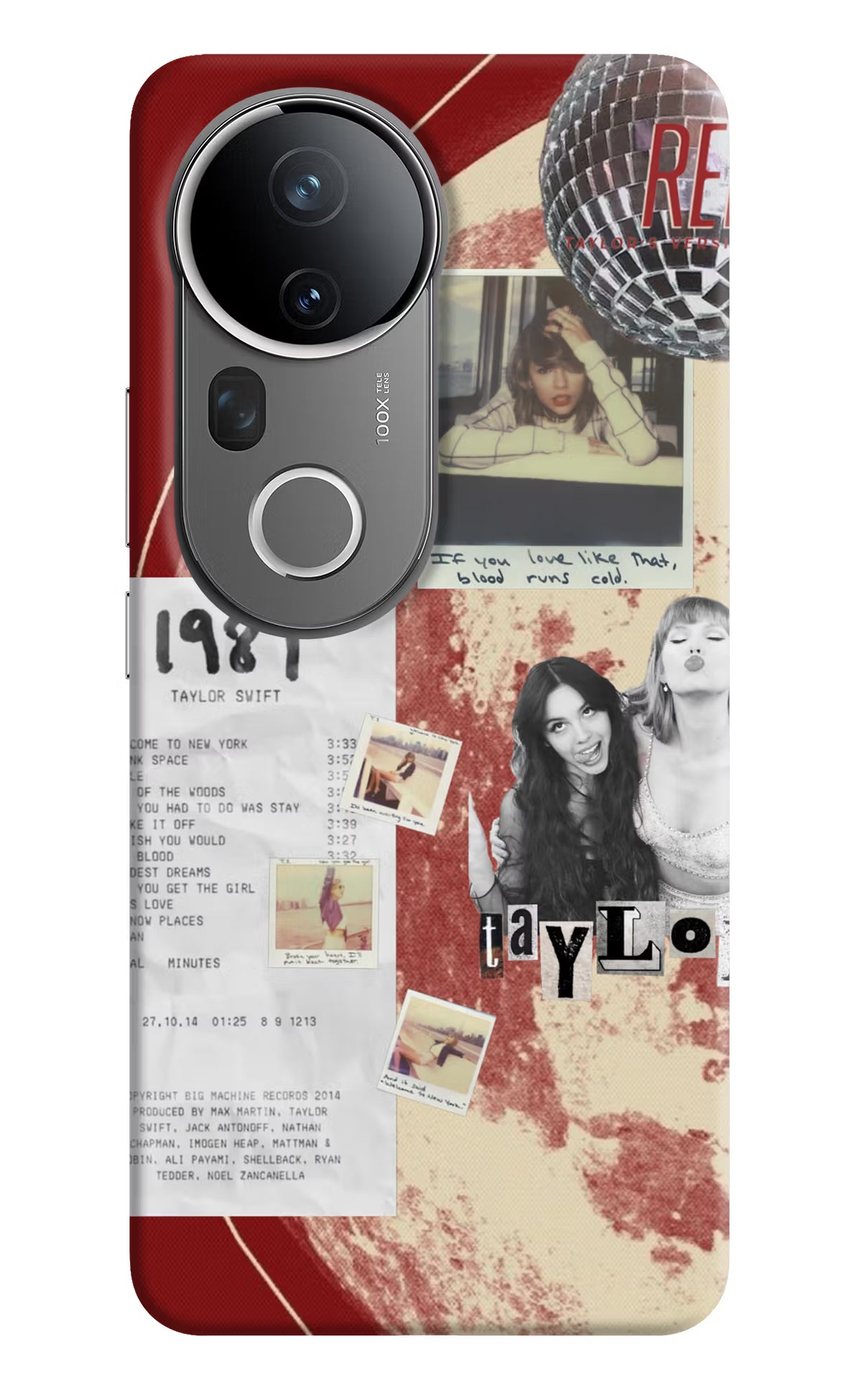 Taylor Swift Vivo T4 Ultra 5G Back Cover - Taylor Swift Vivo T4 Ultra 5G Back Cover Taylor Swift Vivo T4 Ultra 5G Back Cover