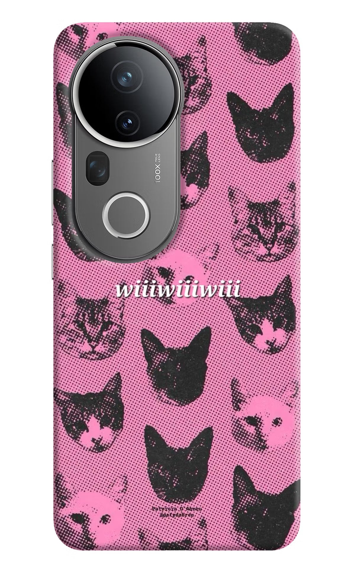 Pink Cats Vivo T4 Ultra 5G Back Cover - Pink Cats Vivo T4 Ultra 5G Back Cover Pink Cats Vivo T4 Ultra 5G Back Cover