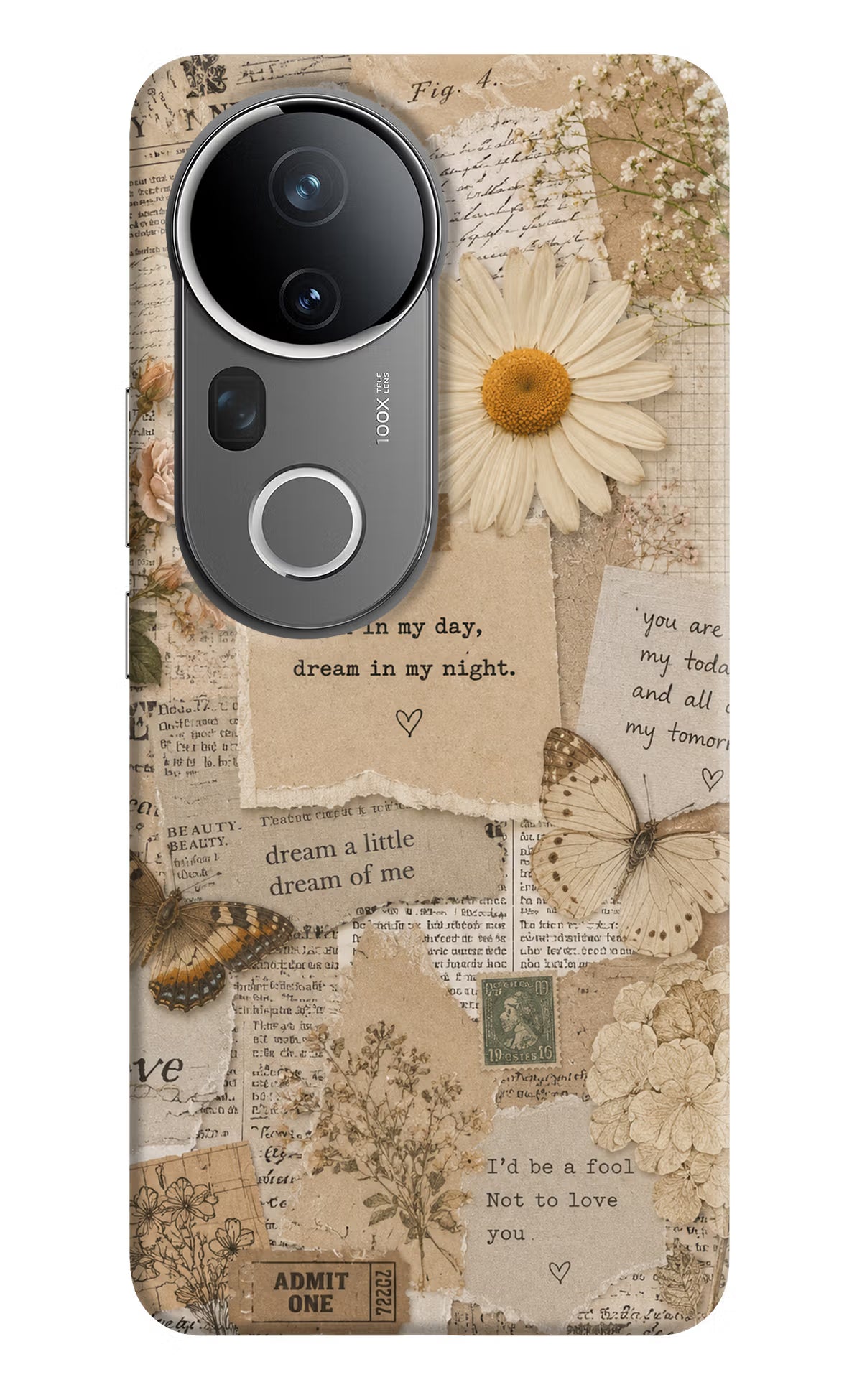Vintage case Vivo T4 Ultra 5G Back Cover - Vintage case Vivo T4 Ultra 5G Back Cover Vintage case Vivo T4 Ultra 5G Back Cover