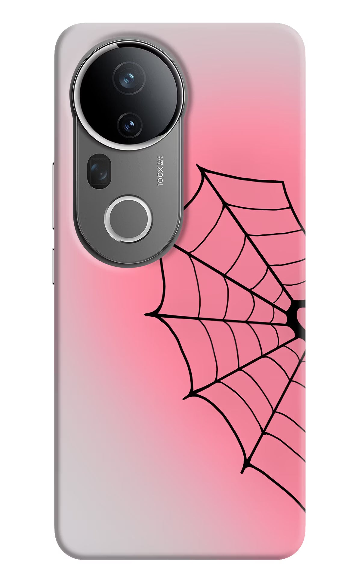 Pink Web Vivo T4 Ultra 5G Back Cover - Pink Web Vivo T4 Ultra 5G Back Cover Pink Web Vivo T4 Ultra 5G Back Cover