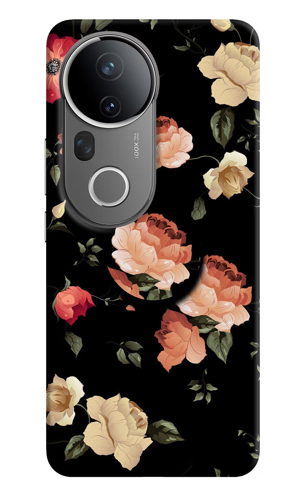 Flowers Vivo T4 Ultra 5G Pop Case - Flowers Vivo T4 Ultra 5G Pop Case by Casekaro Flowers Vivo T4 Ultra 5G Pop Case by Casekaro